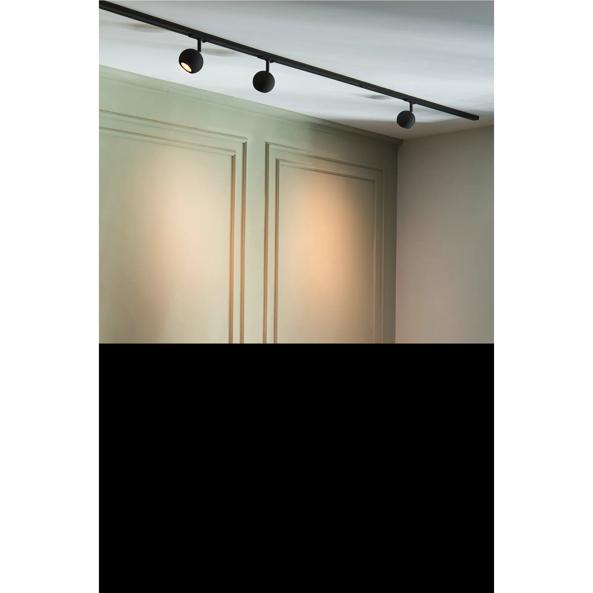 LIGHT EYE® 90, 1~ spot, rond, GU10, 1x max. 6W, mat zwart