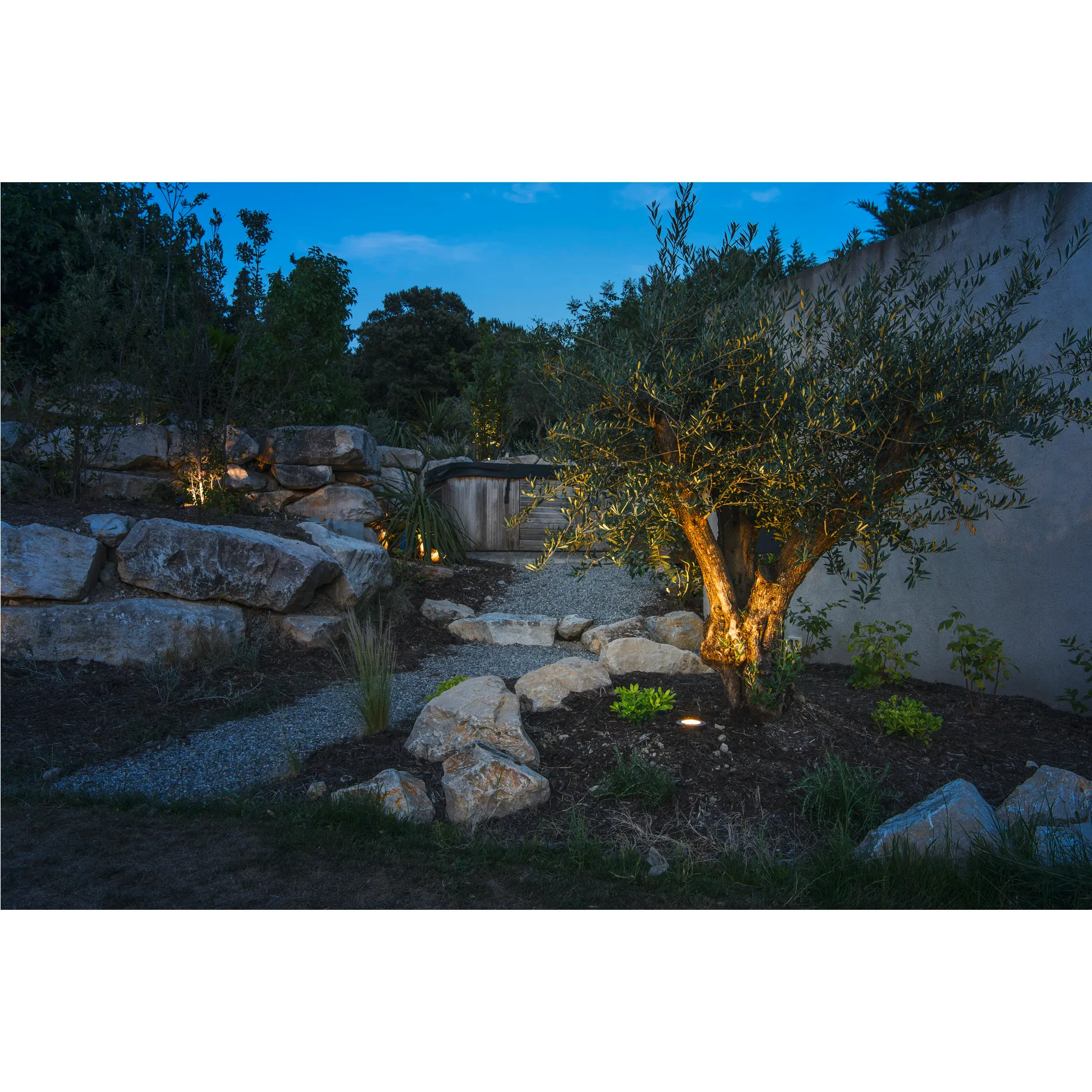 DASAR 115 GU10 Vloerinbouwlamp, rond, RVS 316, max. 35 W, IP67