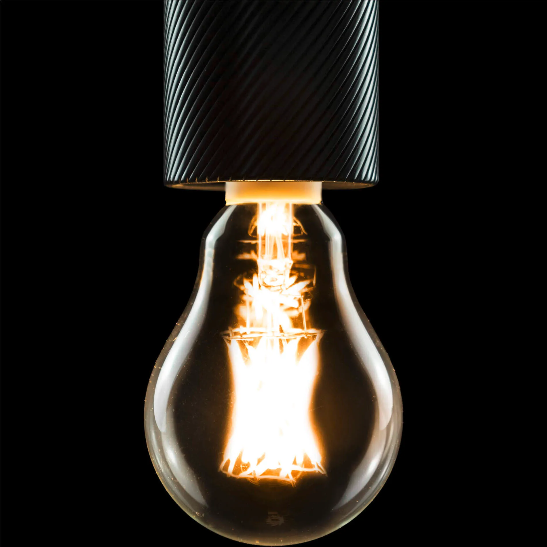 LED A60 Crossed Filament, led lichtbron, GU10, PHASE, 5W, 2200K