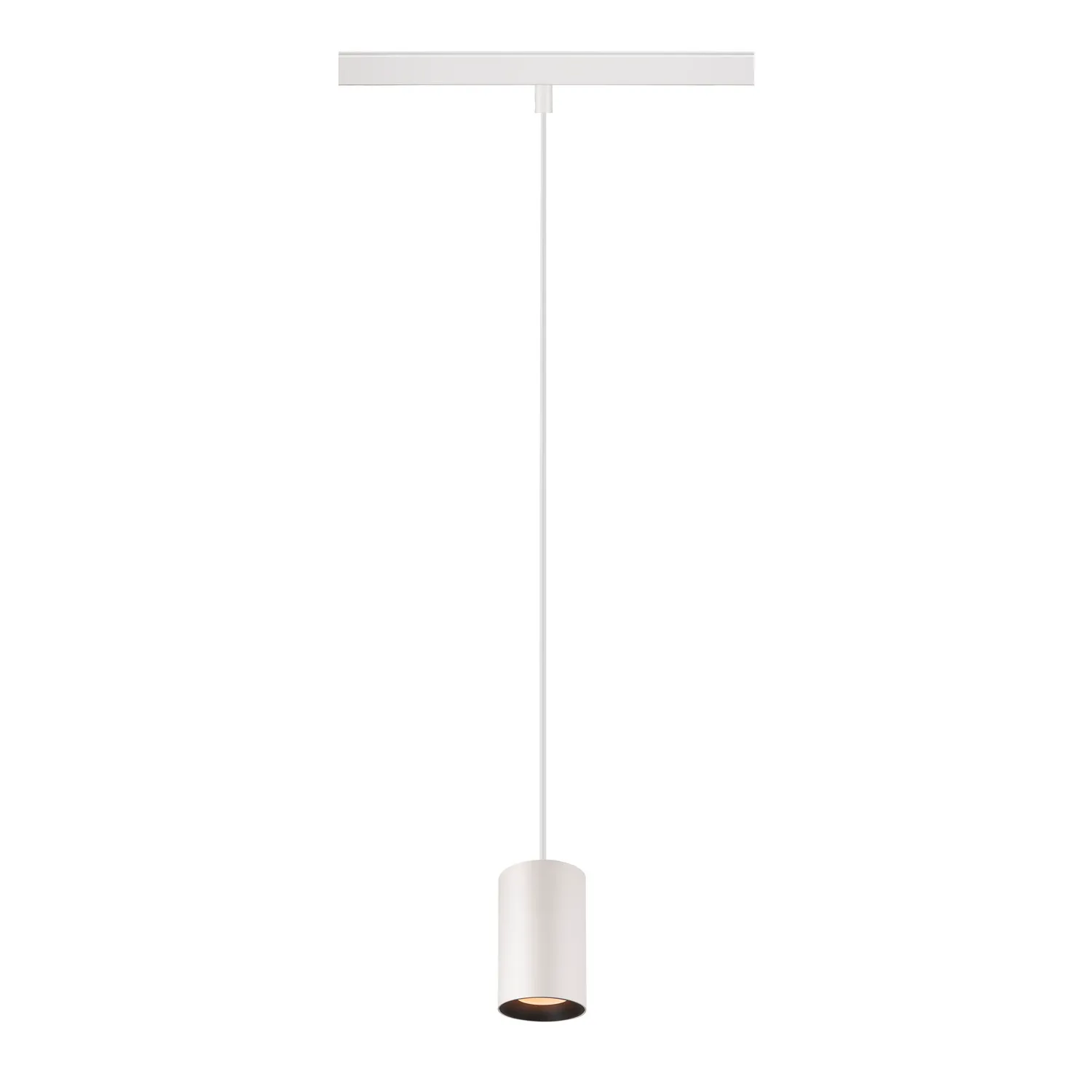 NUMINOS® XS 48V TRACK DALI, pendelarmatuur, wit/zwart, 8,7W, 640lm, 27