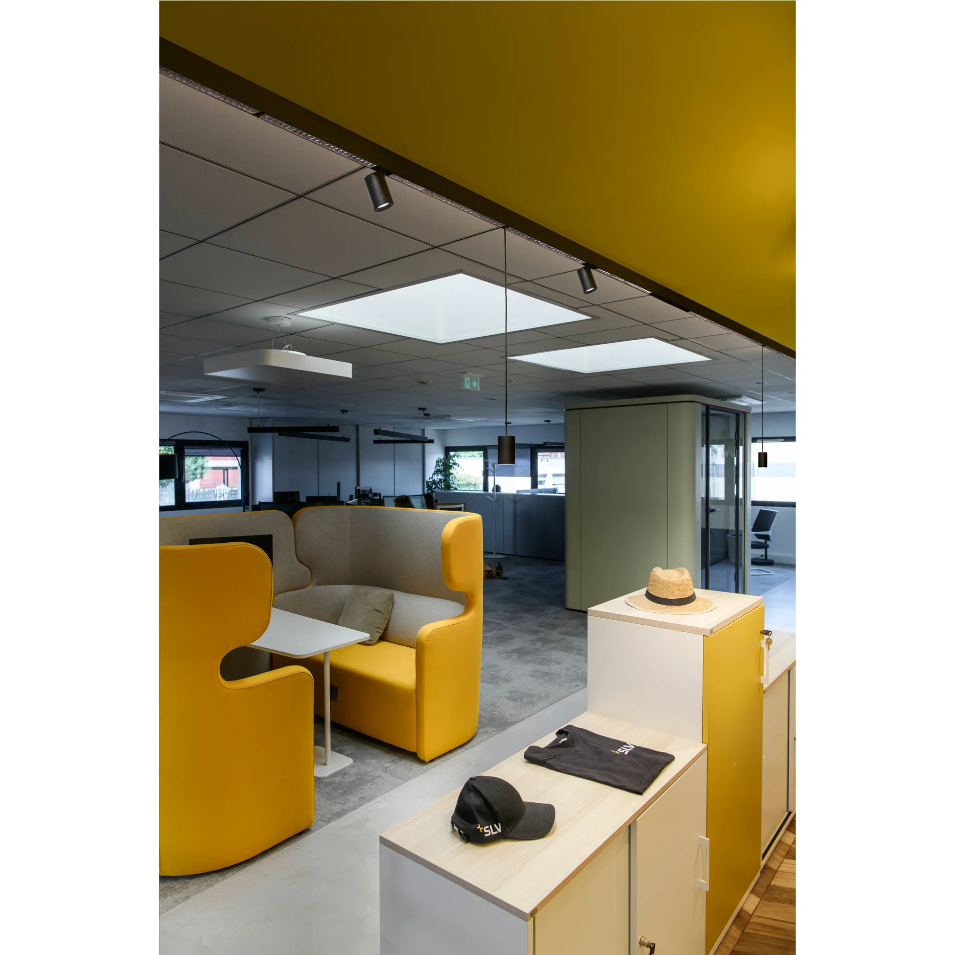 NUMINOS® XS 48V TRACK DALI, pendelarmatuur, zwart/zwart, 8,7W, 690lm,