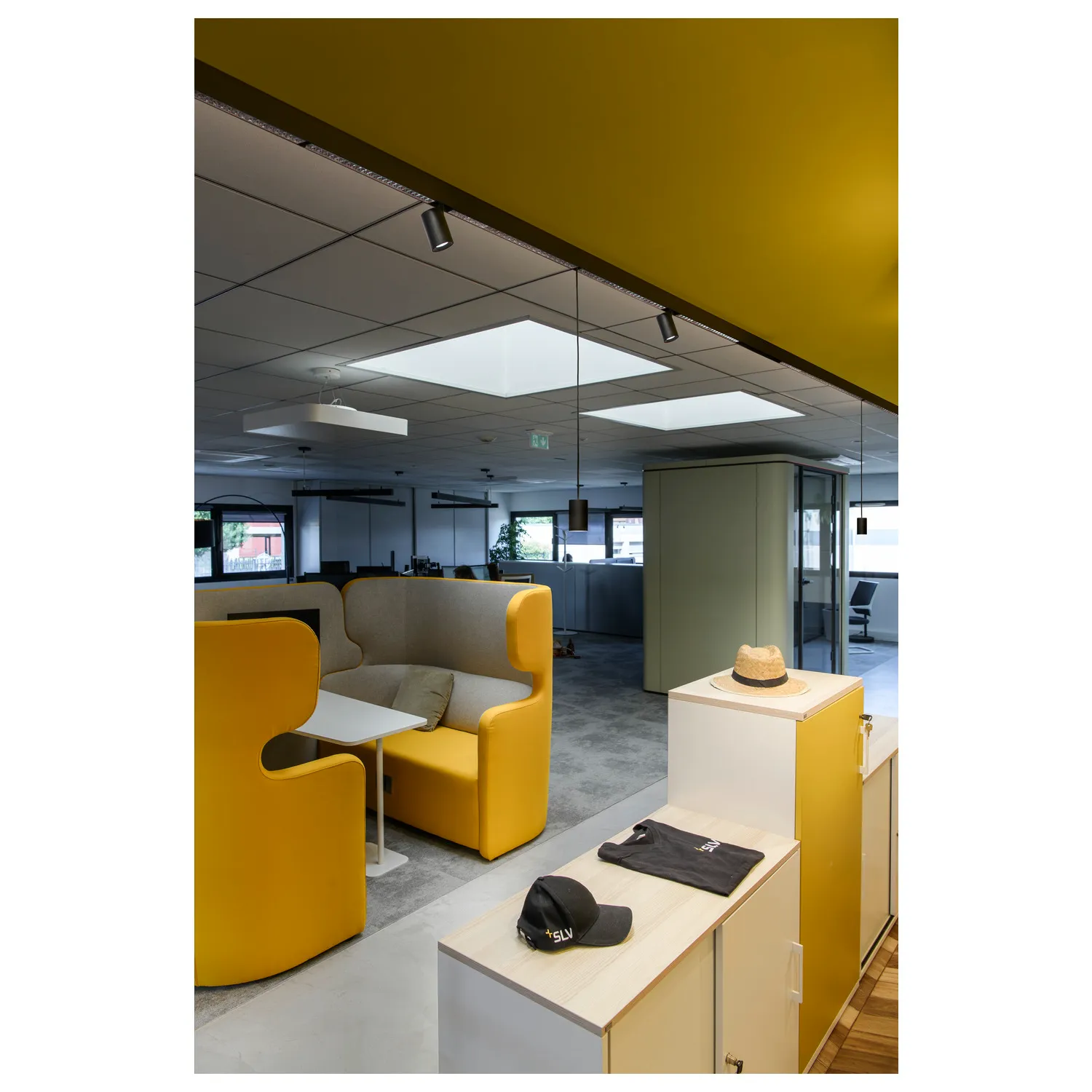 NUMINOS® XS 48V TRACK DALI, pendelarmatuur, zwart/zwart, 8,7W, 690lm,