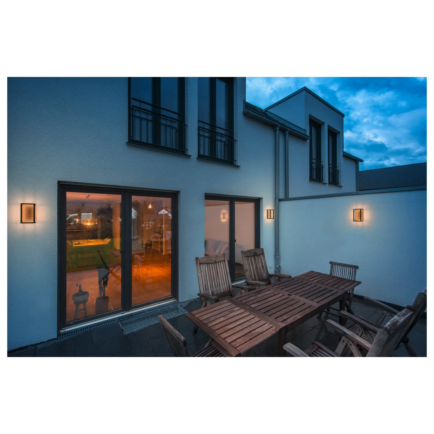 QUADRULO LED WL , wandopbouwarmatuur voor buiten, antraciet