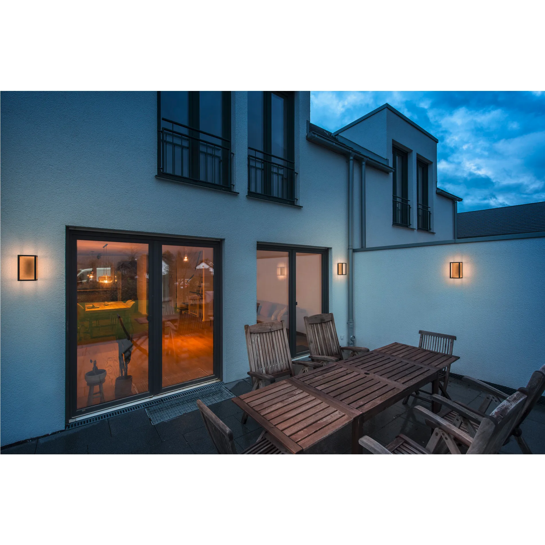 QUADRULO LED WL , wandopbouwarmatuur voor buiten, antraciet