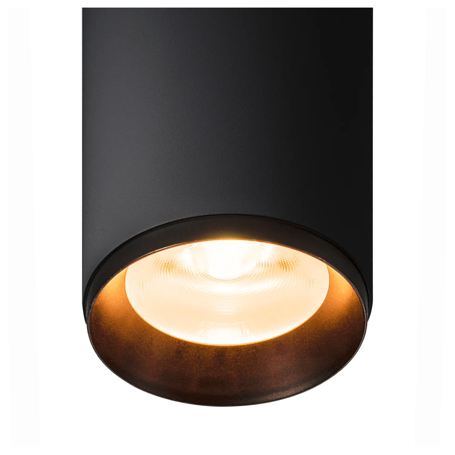 NUMINOS® CL DALI L, Indoor led plafondopbouwlamp zwart/zwart 2700 K 24