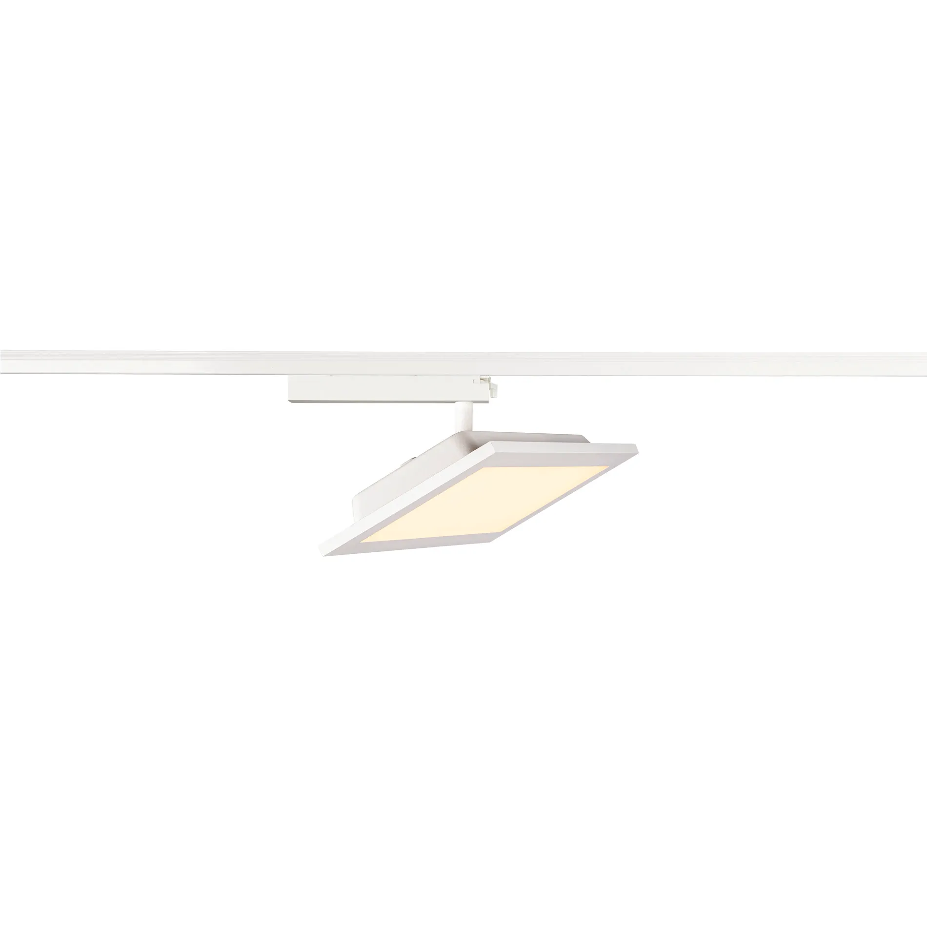 PANEL TRACK rechthoekig 150x300mm, 1-fase spot zwart 18W 3000K