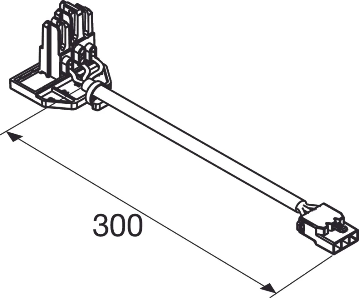 RETRO, CON 3P003 Connector 3-pins plug