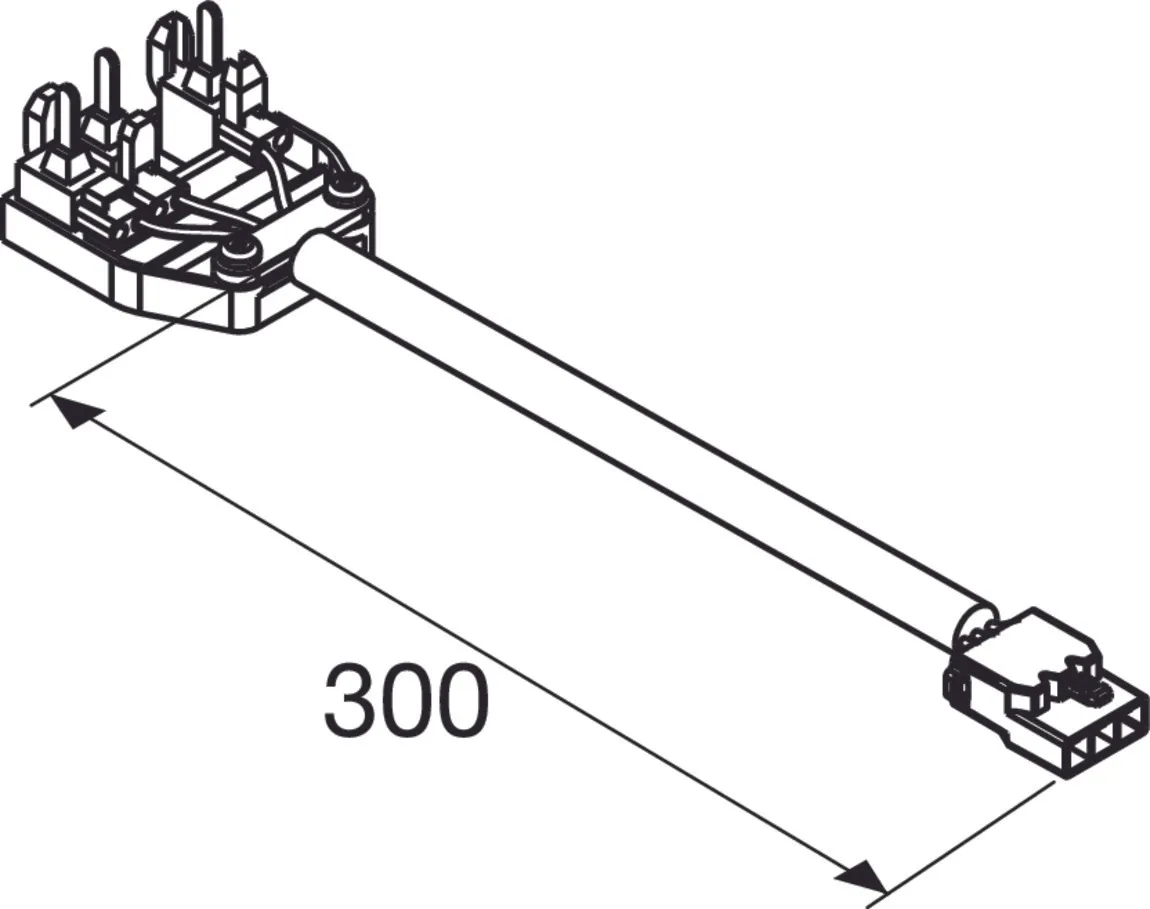 RETRO, CON 3P006 Connector 3-pins plug