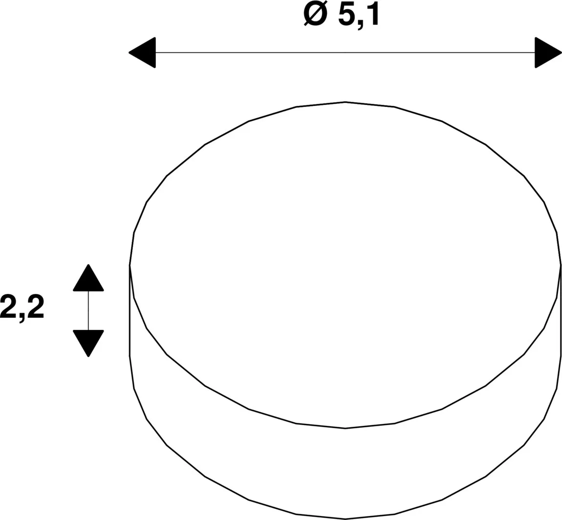 Led driver 10W, 350mA, rond