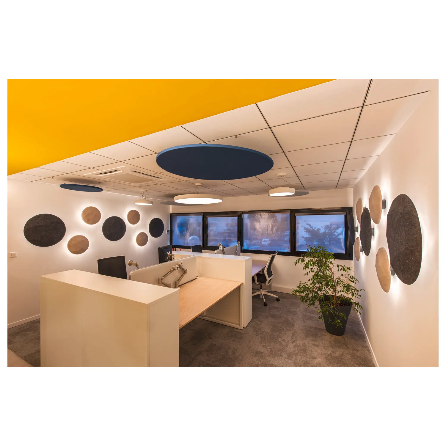 Ophangset voor 1-10 V MEDO LED , wit, 5-aderig