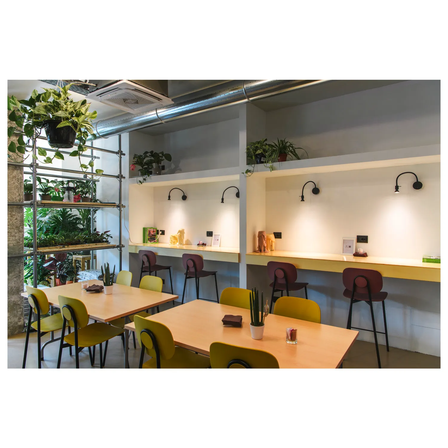 DIO FLEX PLATE QPAR51 WL, wandopbouwarmatuur voor binnen, zwart