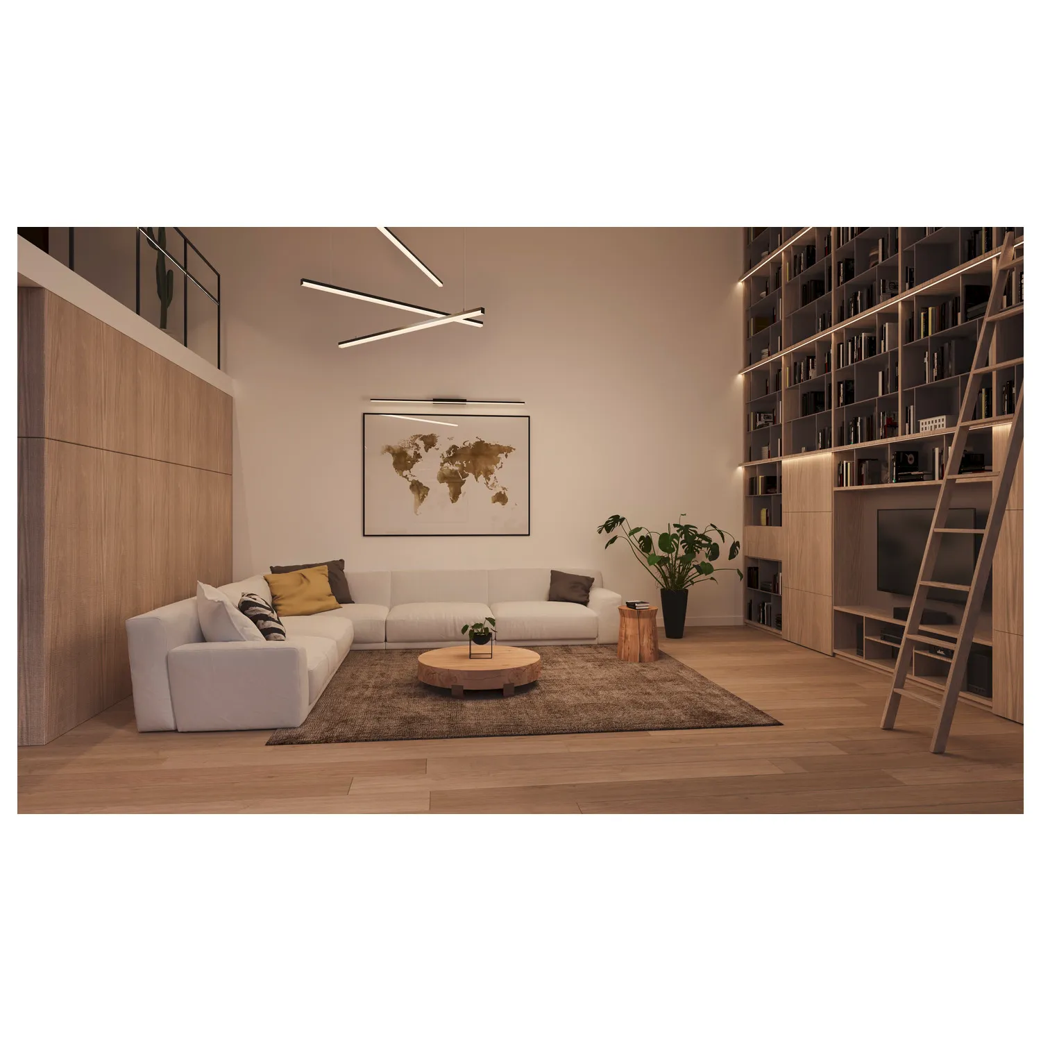 GRAZIA 10 kunststof afdekking, vlakke uitvoering, 2 m, mat