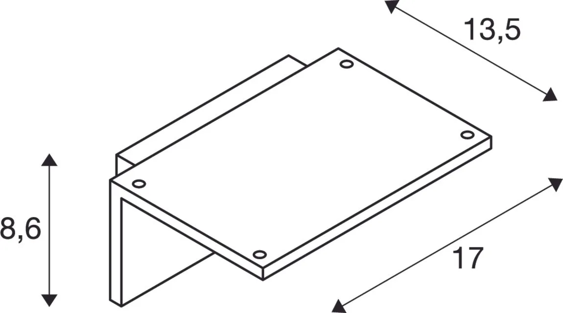 ANGOLUX SENSOR WL, led outdoor wandopbouwlamp, IP54, antraciet, 3000K