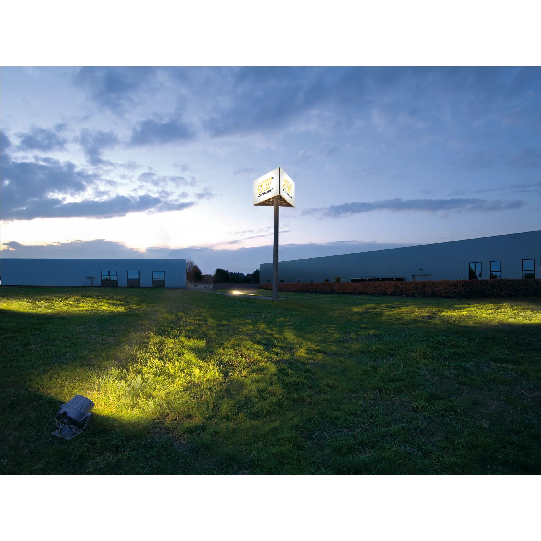 FLAC BEAM led spot, steengrijs , met Philips DLM HET module 1600lm, 30