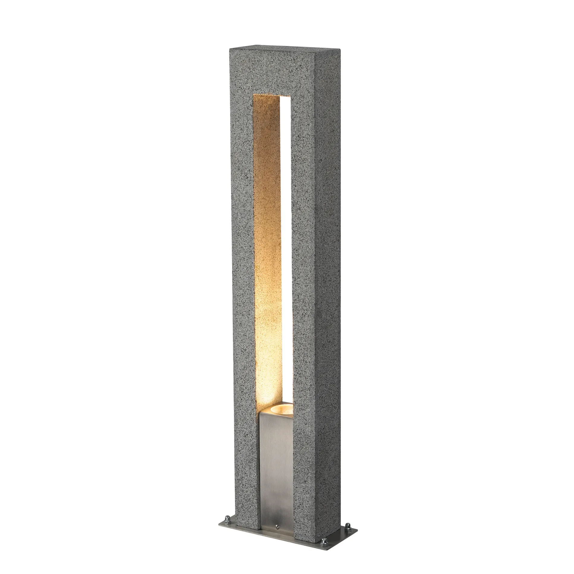 ARROCK ARC GU10, graniet, zout & peper, GU10, max. 35W