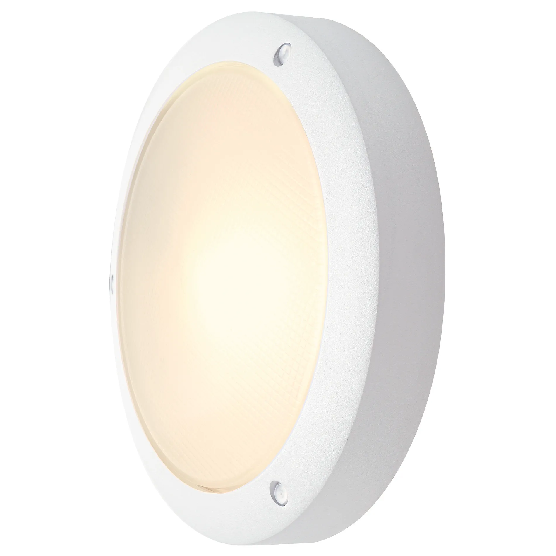 BULAN, plafondarmatuur, rond , wit, E14, max. 60W, gesatineerd glas