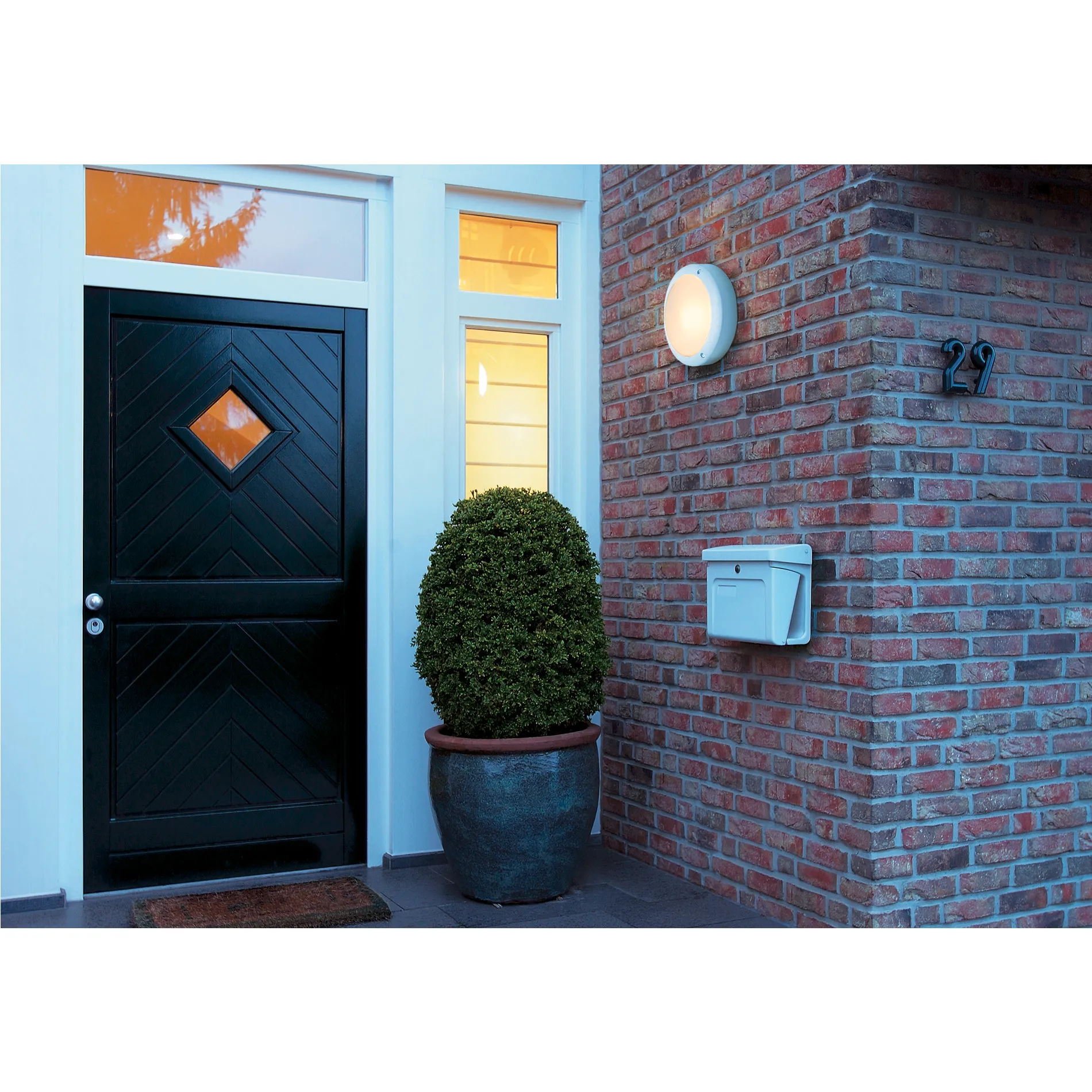 BULAN, plafondarmatuur, rond , wit, E14, max. 60W, gesatineerd glas