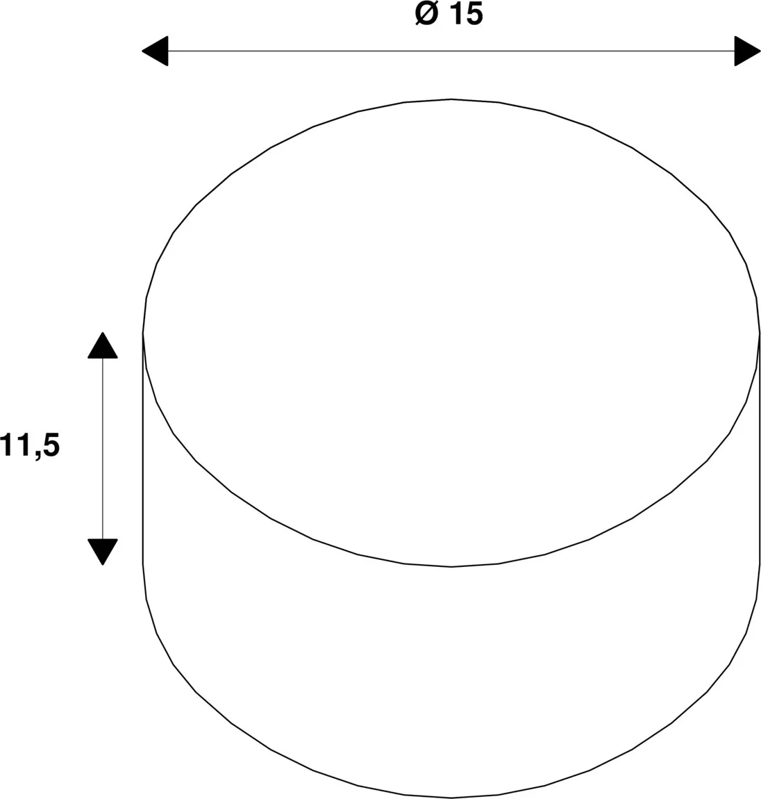 Basis voor NEW MYRA 1 & 2, antraciet