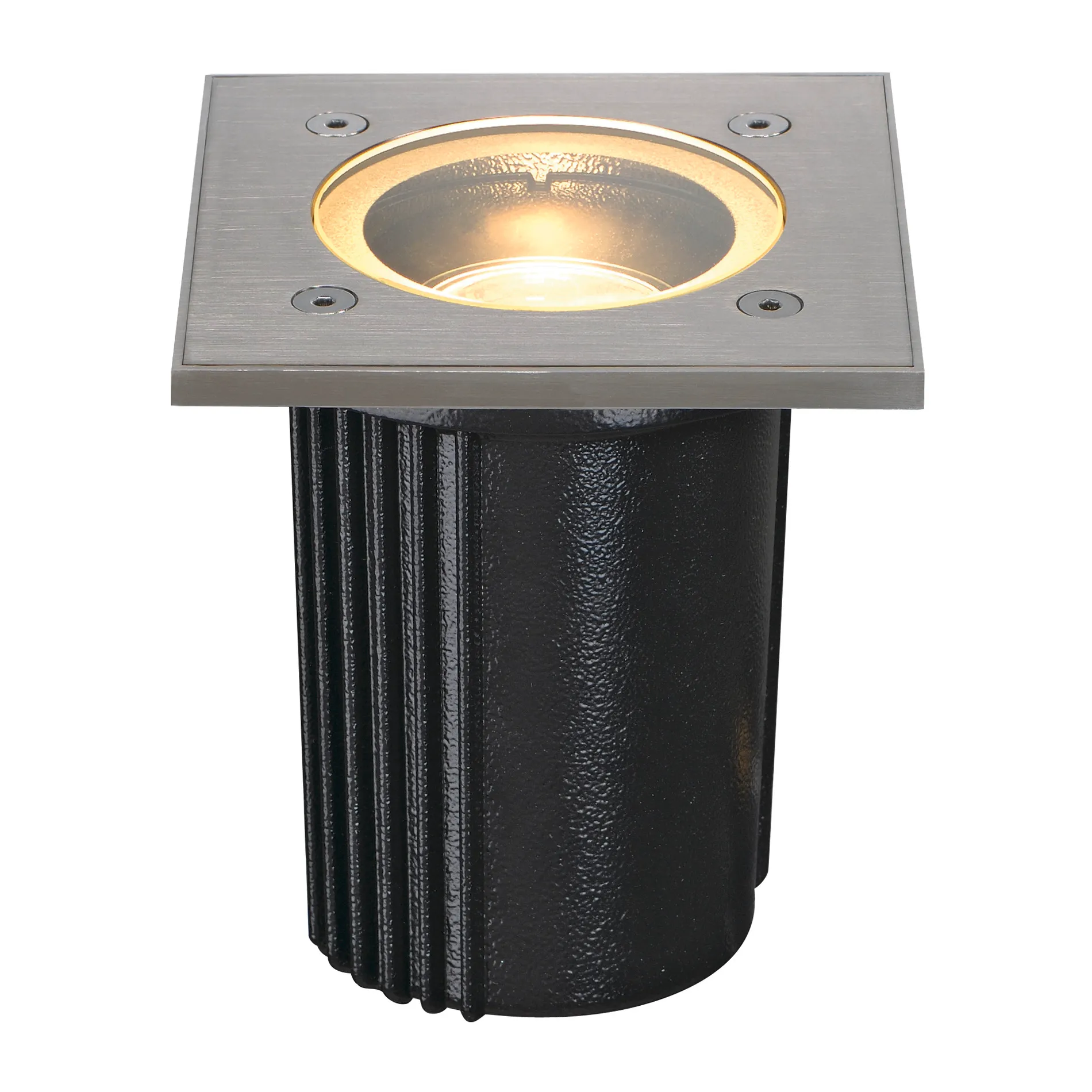 DASAR EXACT GU10, inbouw grond lamp, vierkant, inox 316, max. 35W, IP6