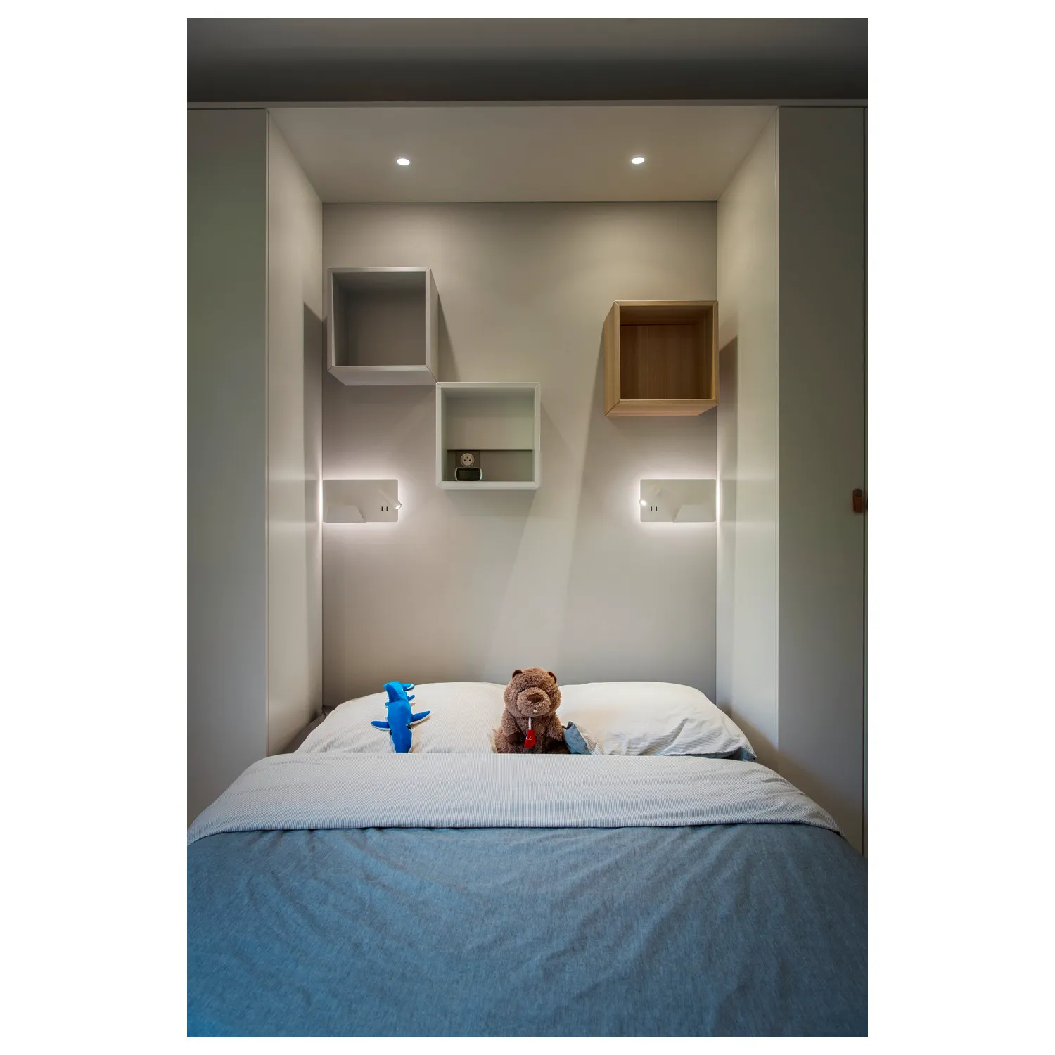 DOWNLIGHT, DL 126 LED, rond, wit, 2,8W led, warm wit, 12 V