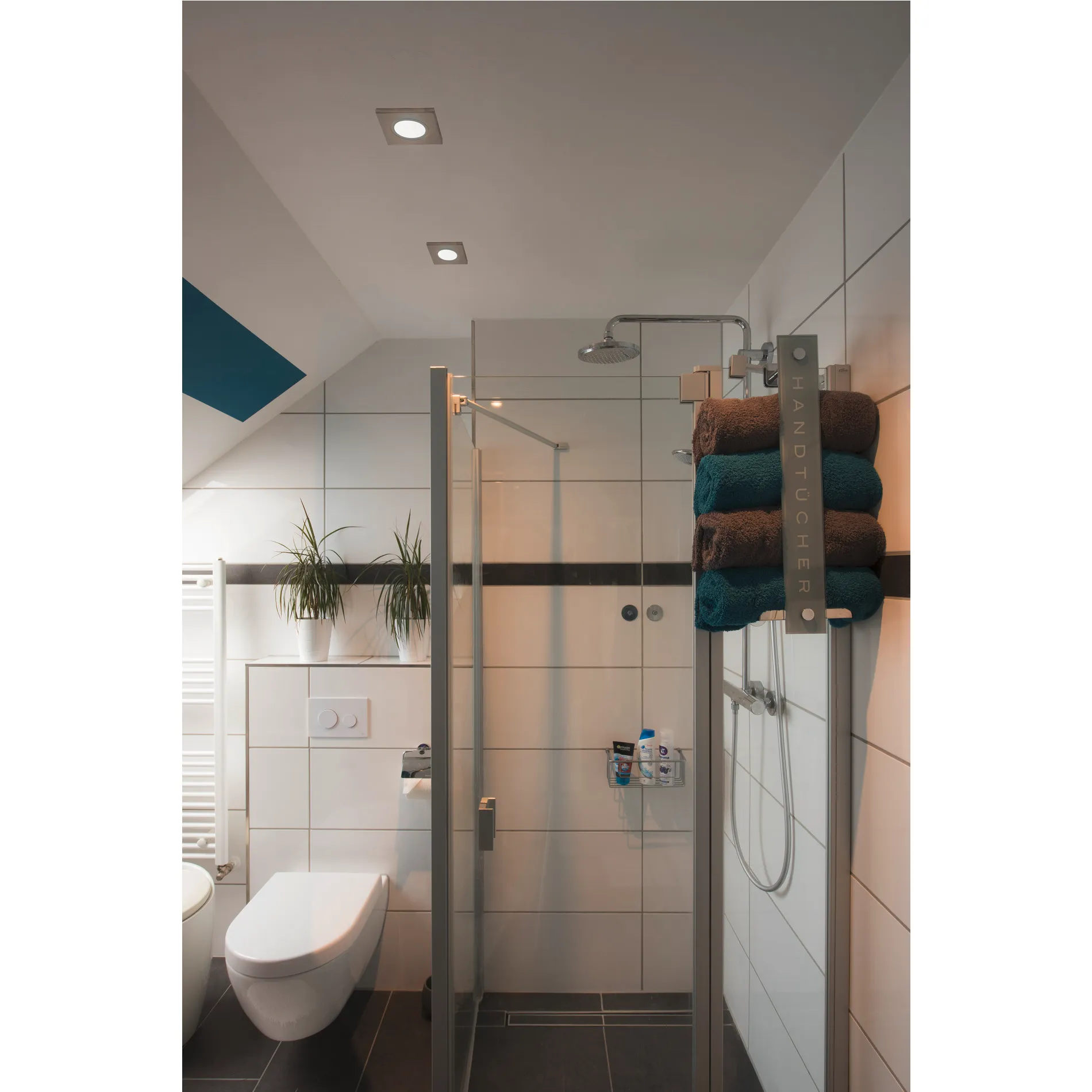 DOLIX OUT QPAR51, square, matt chrome