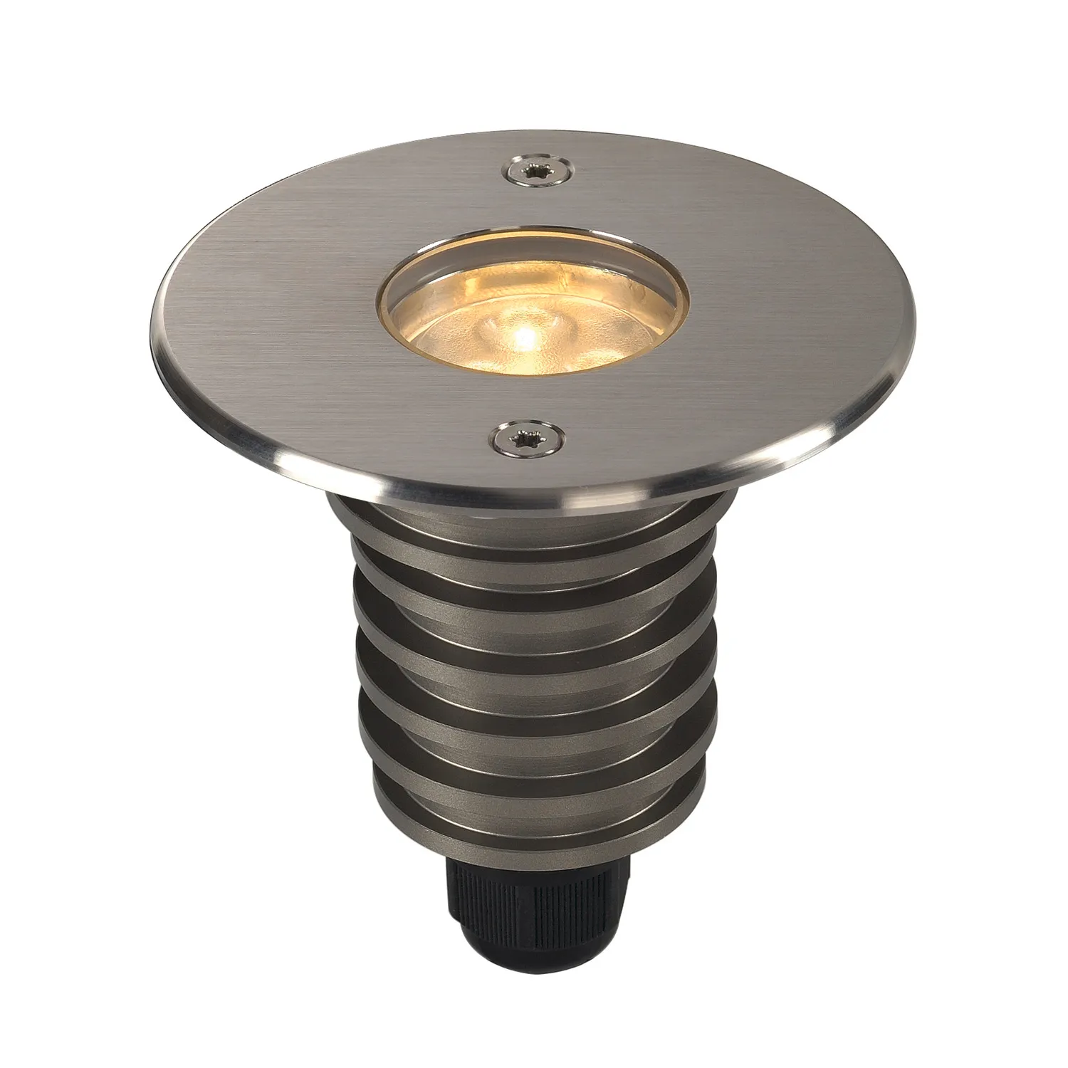 DASAR LED HV, rond, inox 316, 6W , 3000K, 230V, IP67