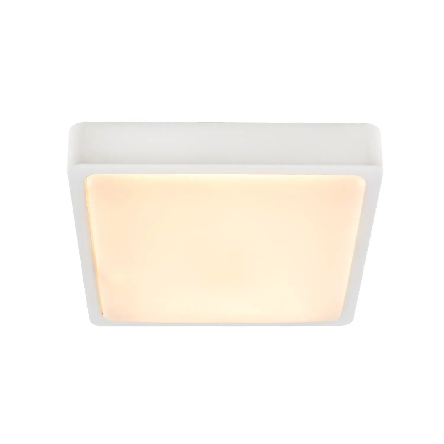 AINOS SQUARE SENSOR Outdoor LED wand- en plafondopbouwarmatuur wit CCT