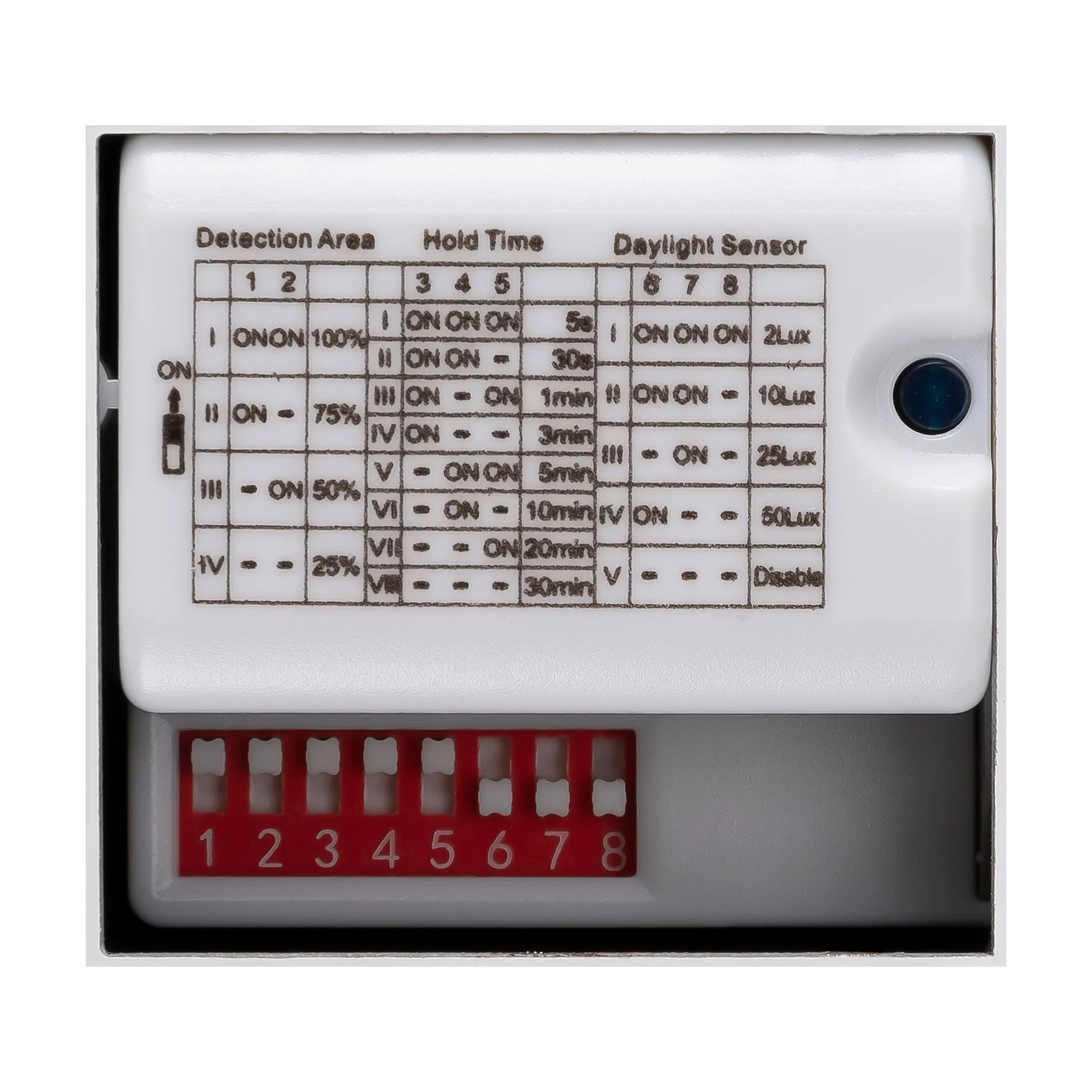 OUTDOOR BULKHEAD V 360, 20W 830/840 IP65 IK10 Sensor wit