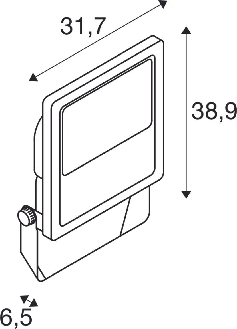 FLOODLIGHT C, 50/75/100W 830 IP66