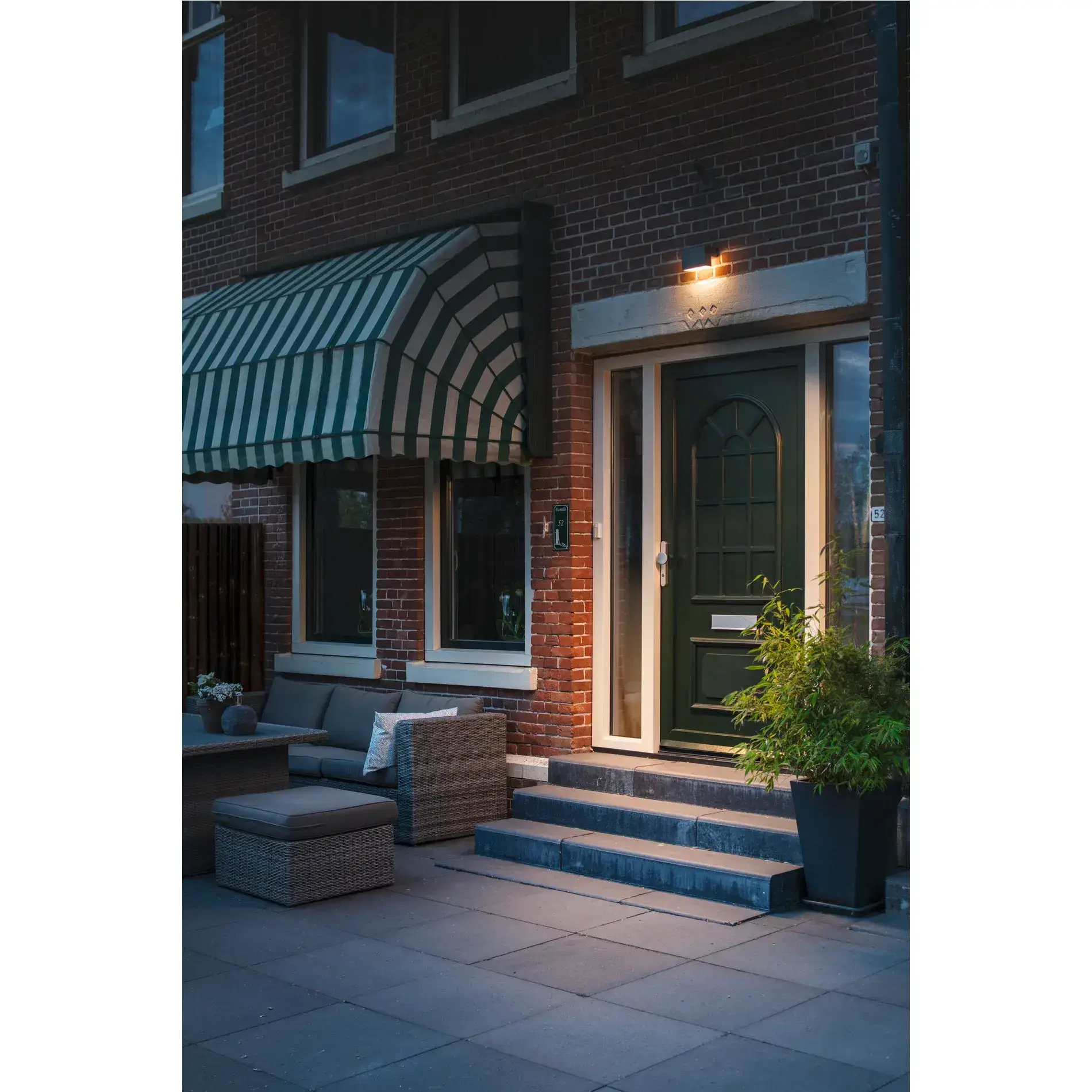 L-LINE OUT WL, Outdoor led wandopbouwlamp antraciet CCT-switch 3000/40