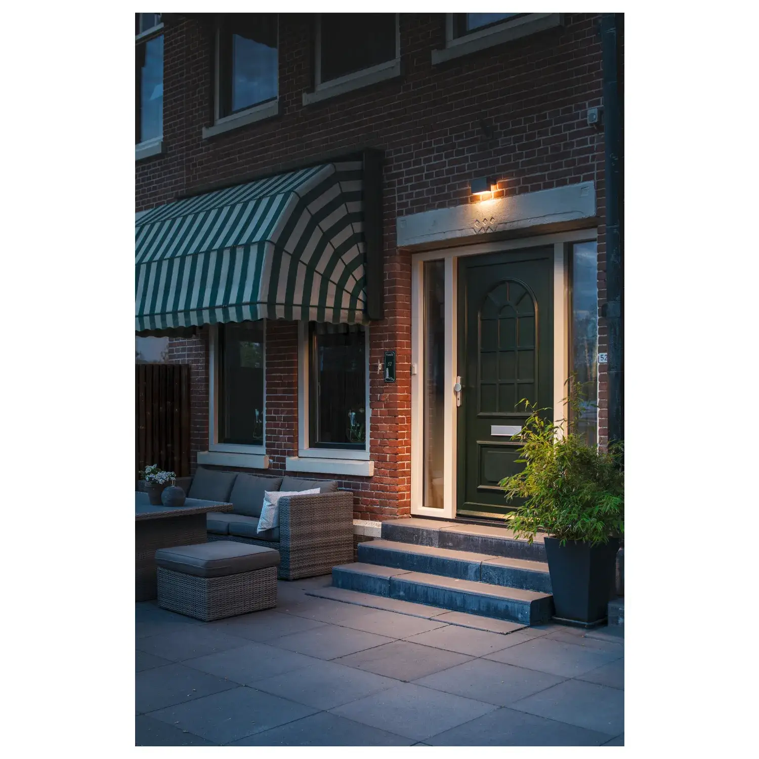 L-LINE OUT WL, Outdoor led wandopbouwlamp antraciet CCT-switch 3000/40