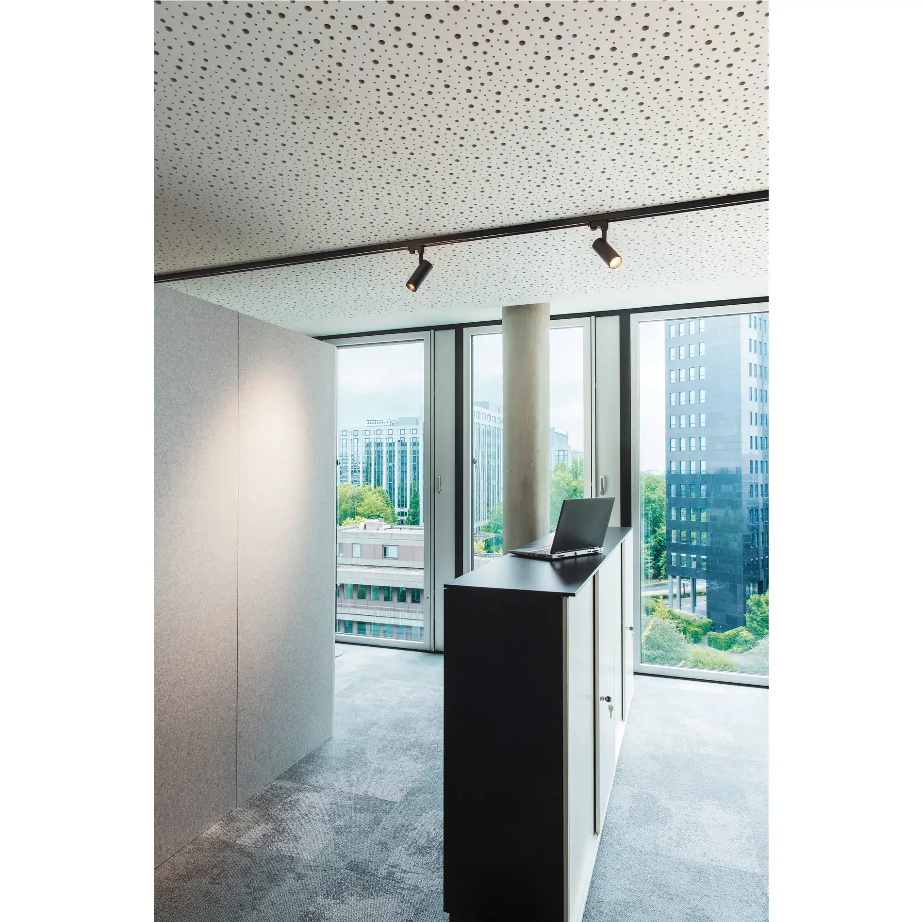 3- NUMINOS® PHASE S, 3-fasensysteem lamp zwart/zwart 3000 K 36º