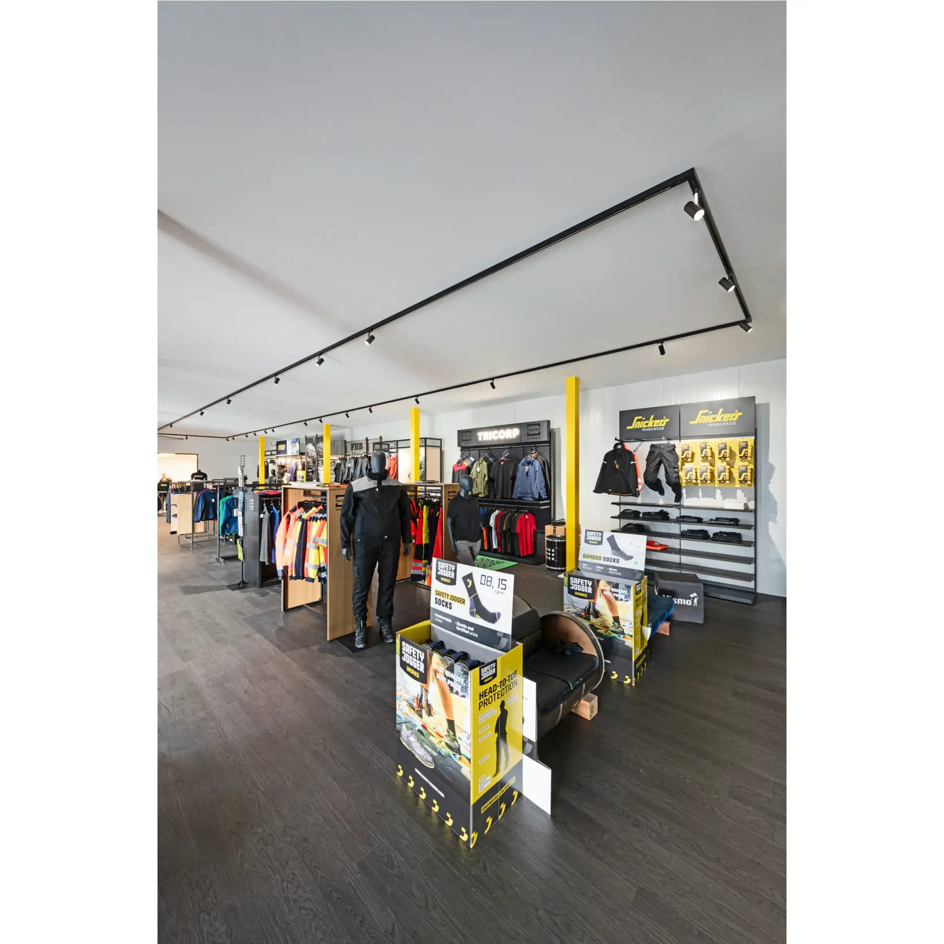 3- NUMINOS® PHASE S, 3-fasensysteem lamp zwart/zwart 4000 K 24º