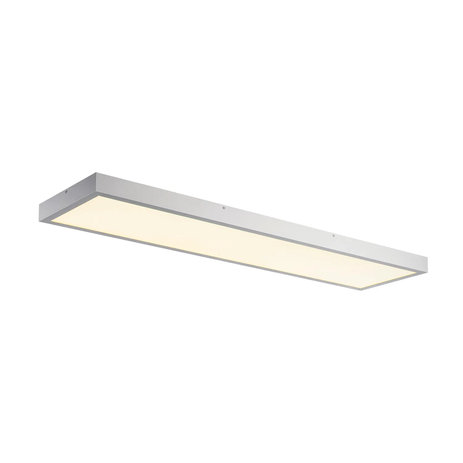 PANEL 1200x300mm led indoor plafondopbouwlamp, 4000K, zilvergrijs