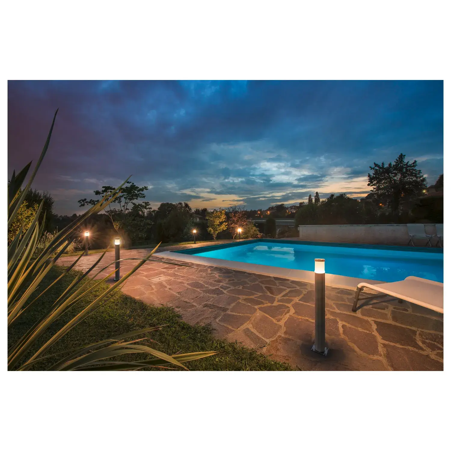 TRUST 60 LED staande lamp, RVS 316, led