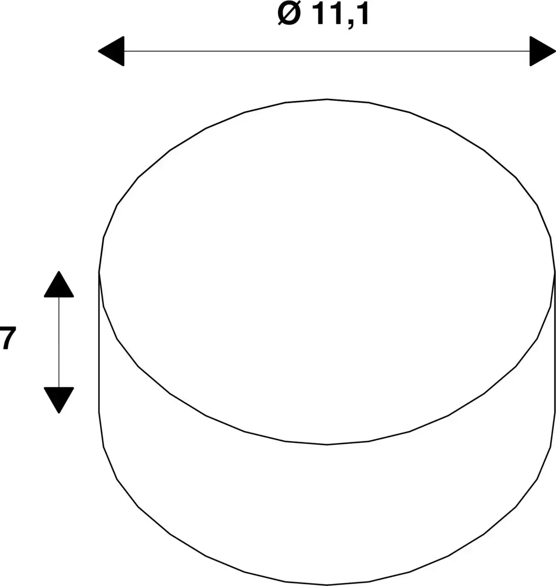 QPAR111 GU10, led lichtbron zilver 12,5W 4000K CRI90 10°