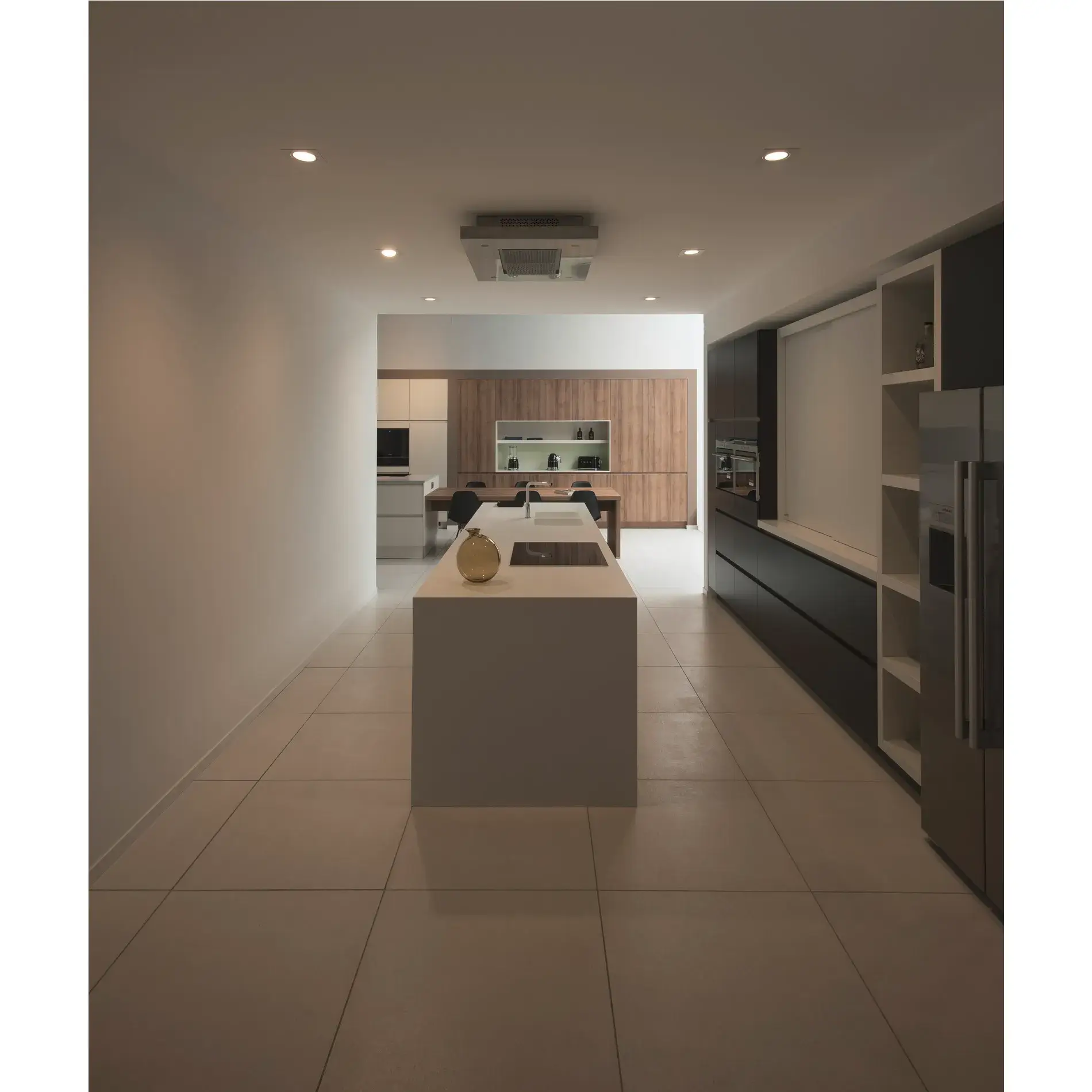 NEW TRIA®, led module, rond, 2700K, 60°, FASE, zwart