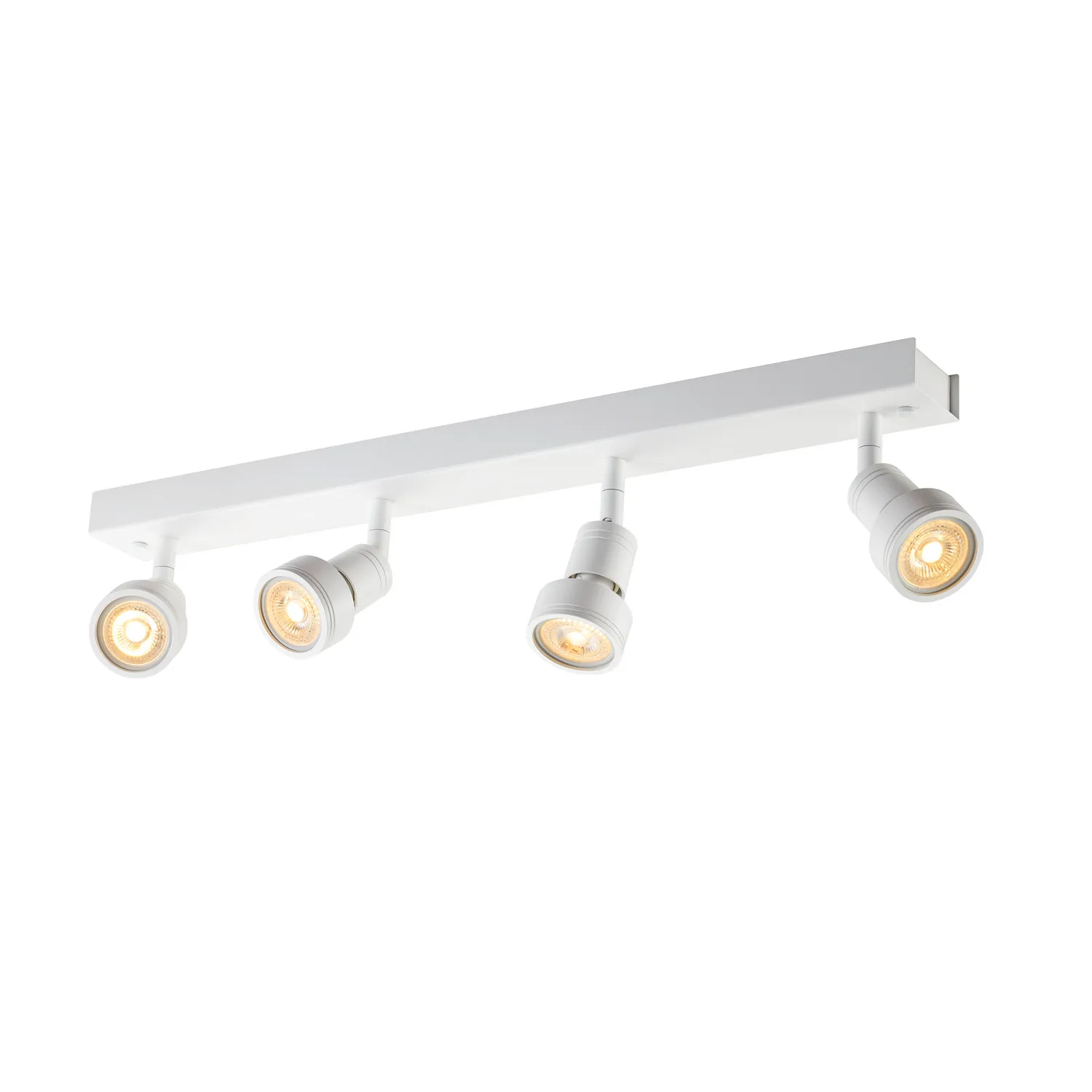 PURI CW, indoor wand- en plafondopbouwlamp, quad, QPAR51, wit, 4x50W