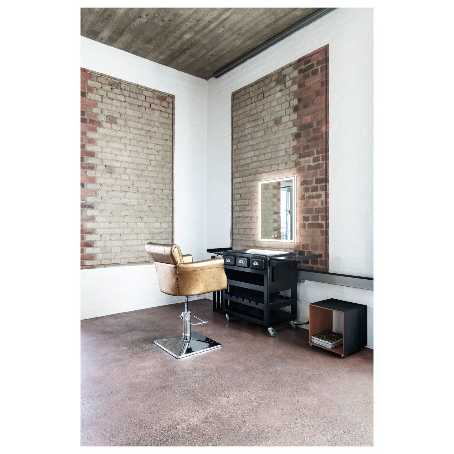 TRUKKO WL, Indoor led wandopbouwarmatuur rechthoekig defog aluminium