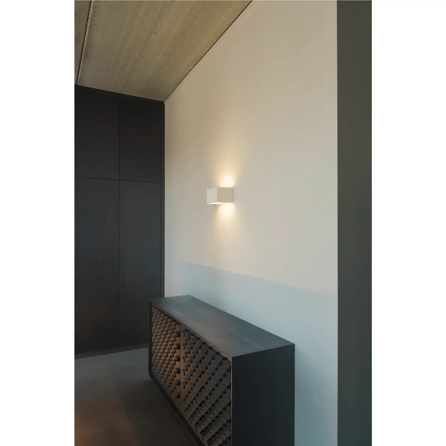 PLASTRA QT-DE12 WL, wandarmatuur voor binnen, wit