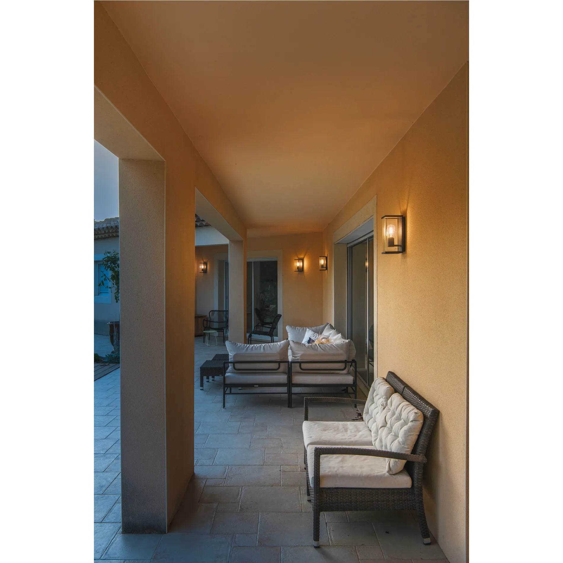 QUADRULO WL E27 , wandopbouwarmatuur voor buiten, antraciet