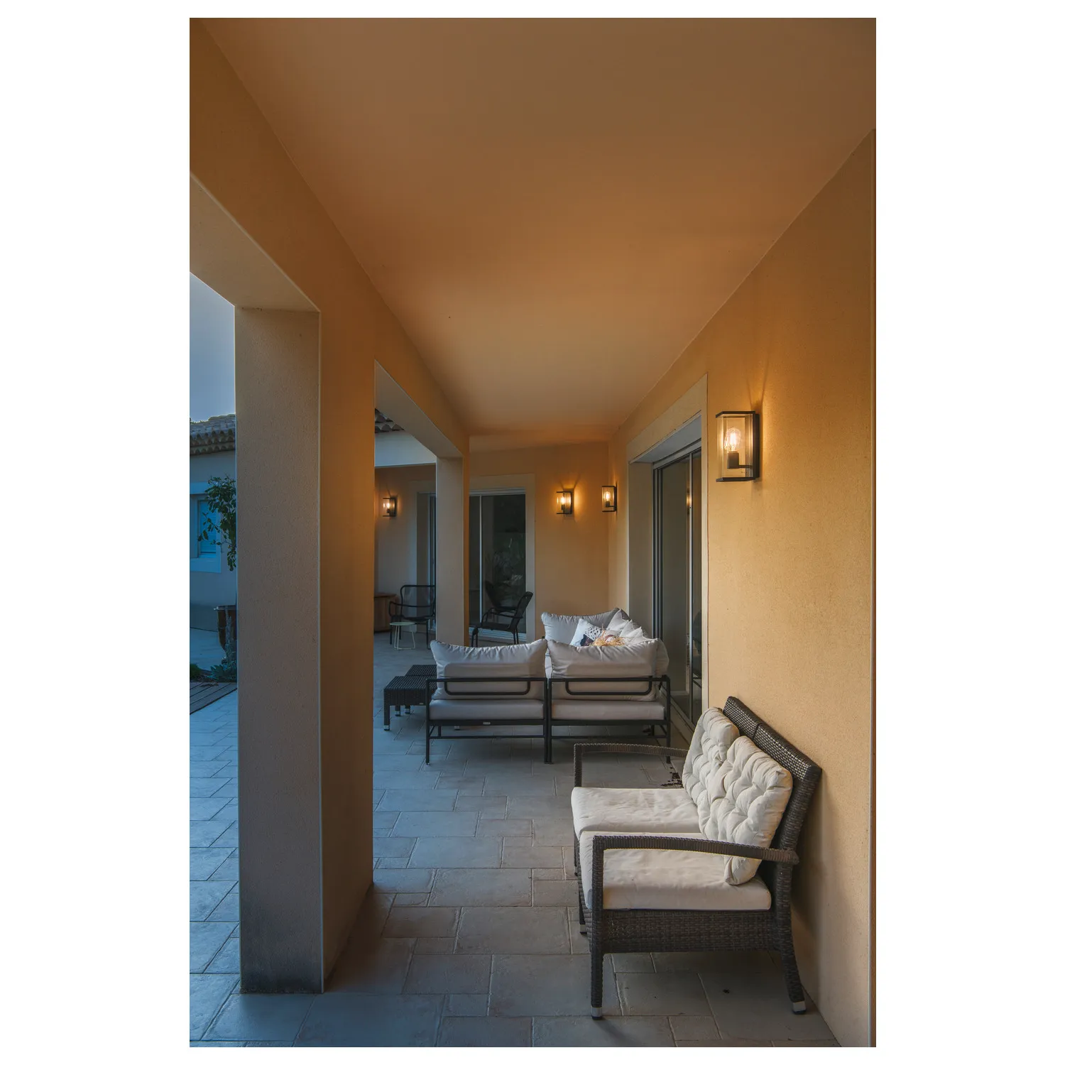 QUADRULO WL E27 , wandopbouwarmatuur voor buiten, antraciet