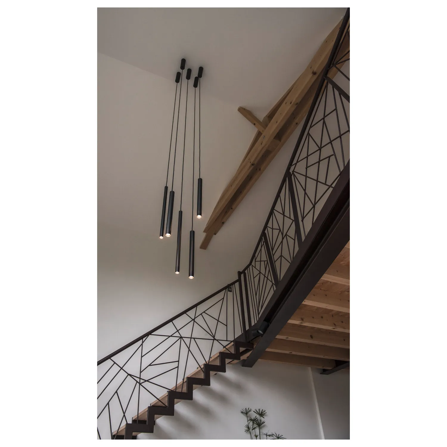 HELIA 40, hanglamp, rond, zwart, 9 W led, 3000 k