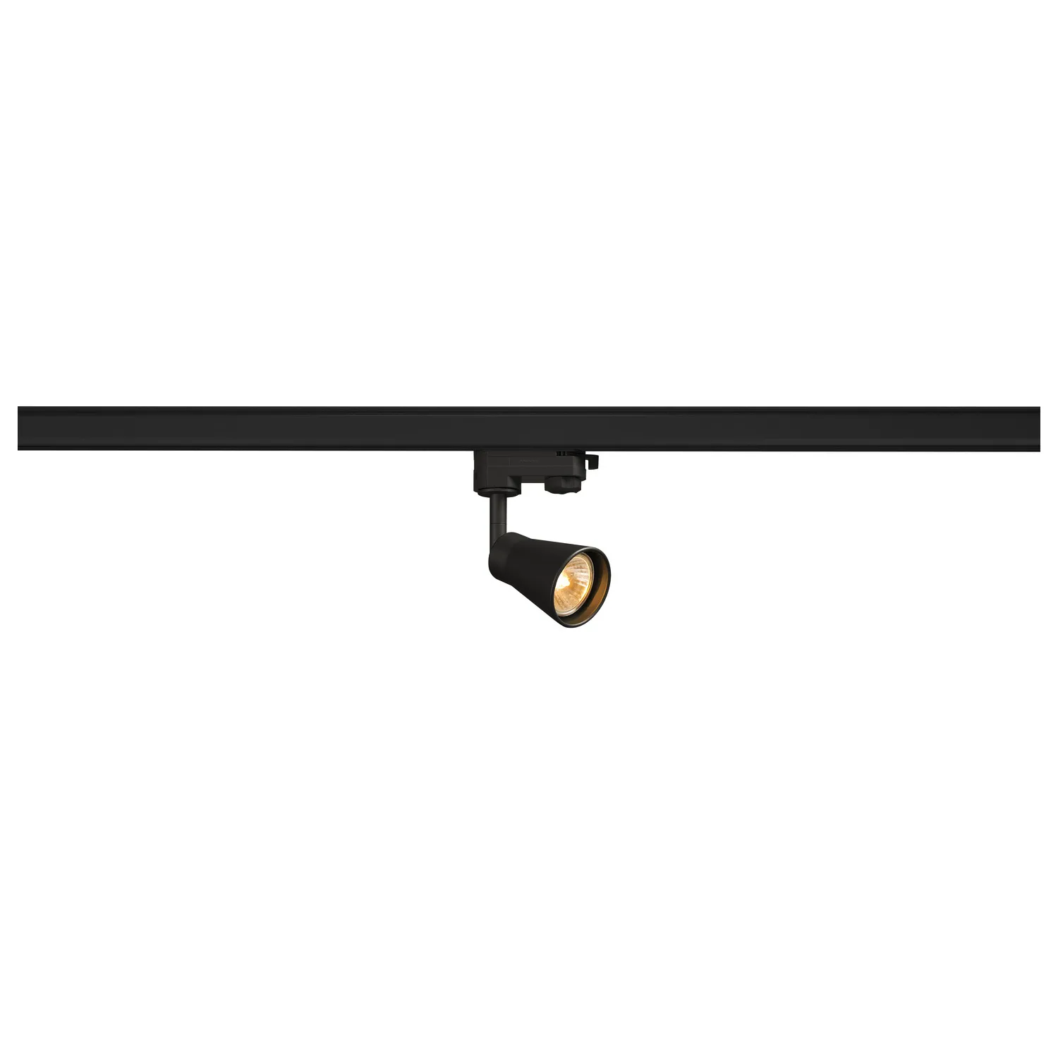 AVO spot incl. 3-fase adapter, zwart, 1x GU10, max. 50 W