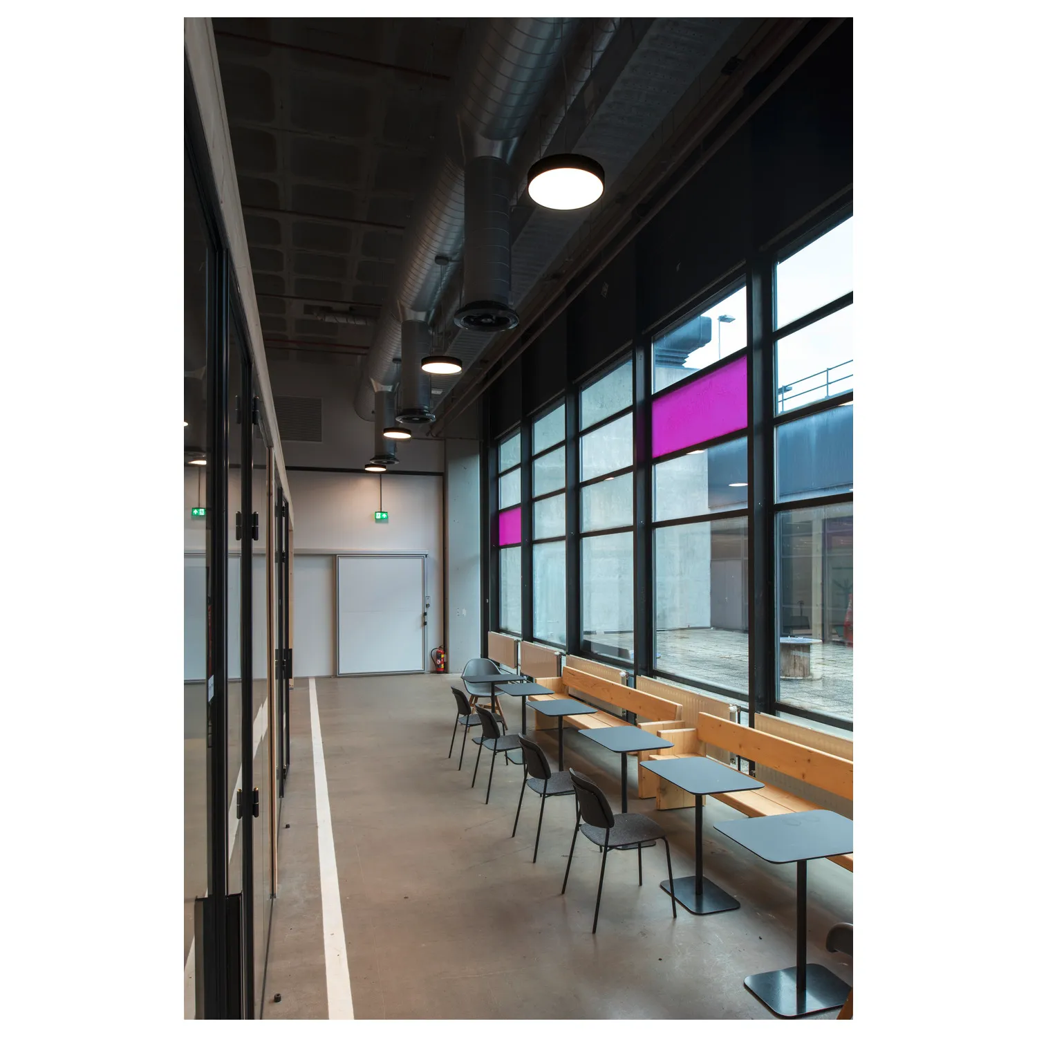 MEDO® PRO 40, wand- en plafondopbouwarmatuur, rond, 3000/4000K, 19W, D