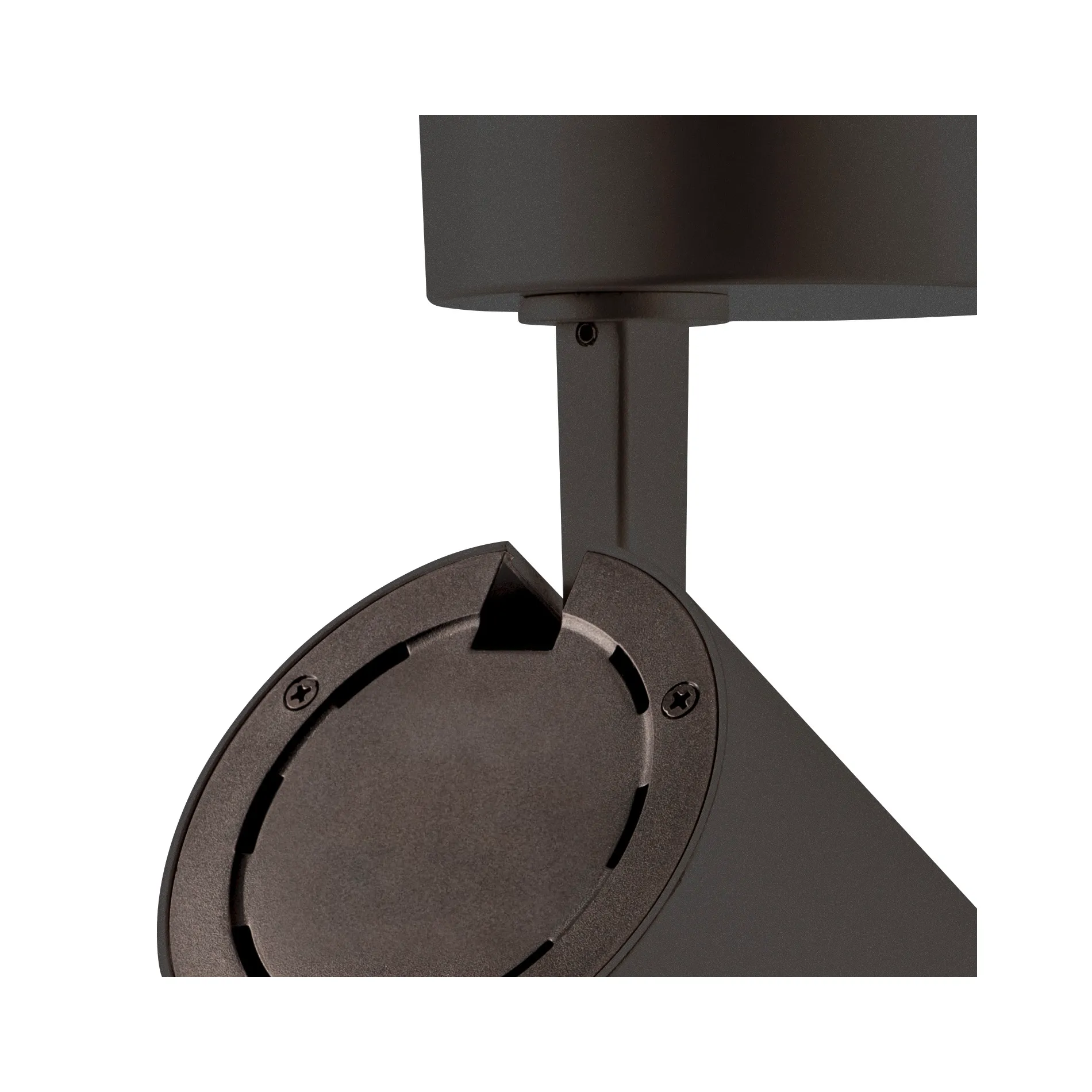 NUMINOS® SPOT PHASE L, Indoor led plafondopbouwlamp zwart/zwart 3000 K