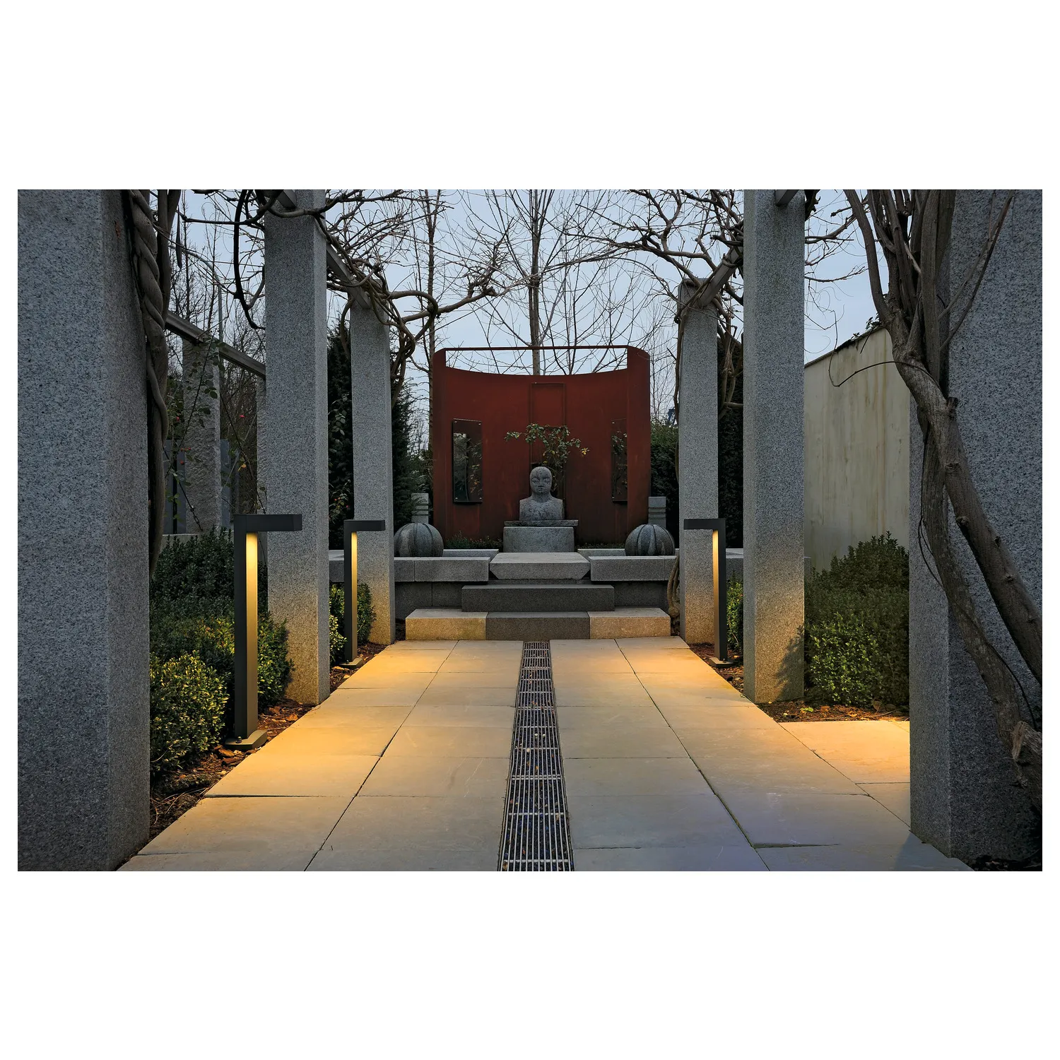 QUADRASYL staand armatuur, SL 75, rechthoekig, antraciet, GX53, max. 1