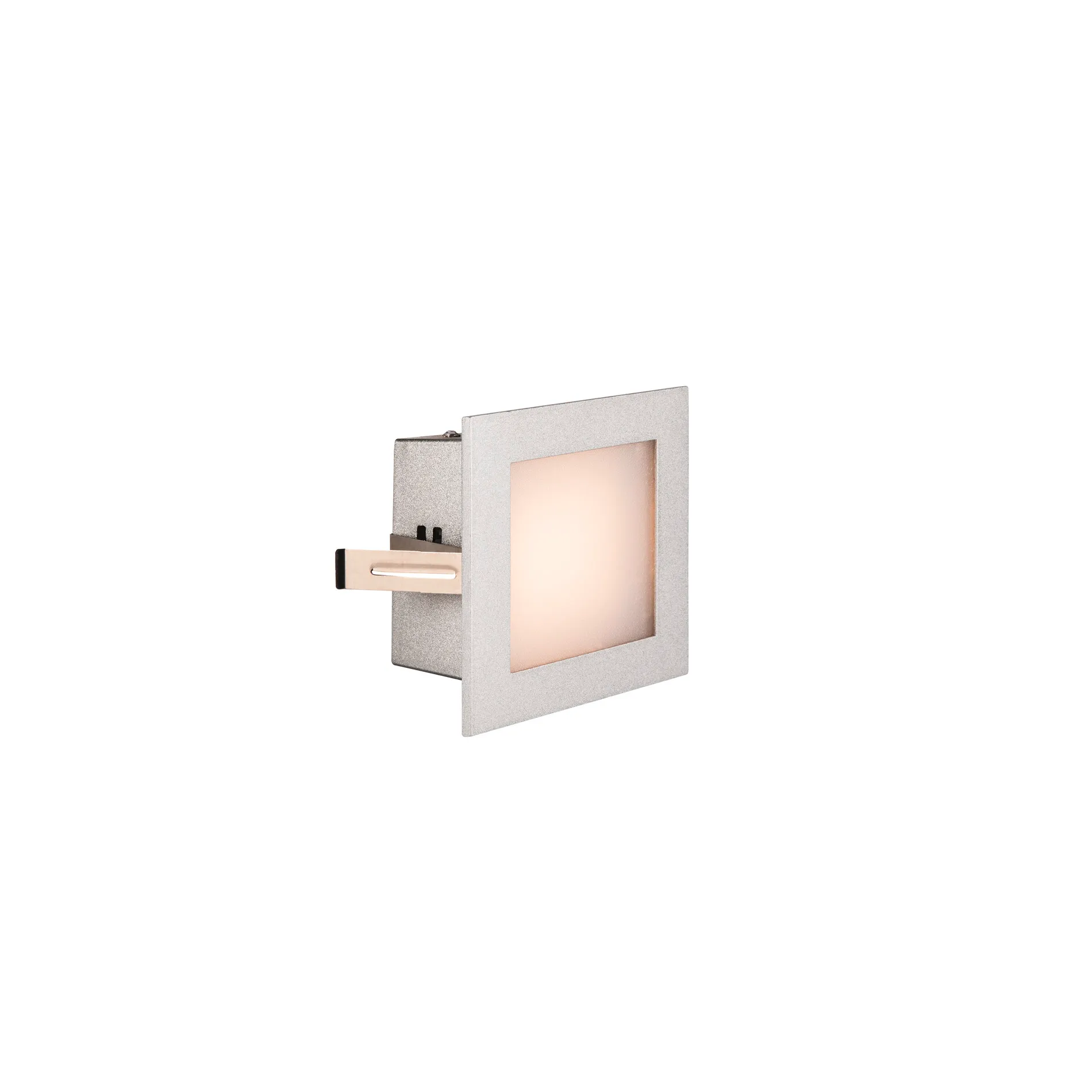 FRAME LED 230V BASIC, led indoor wandinbouwlamp, grijs, 2700K