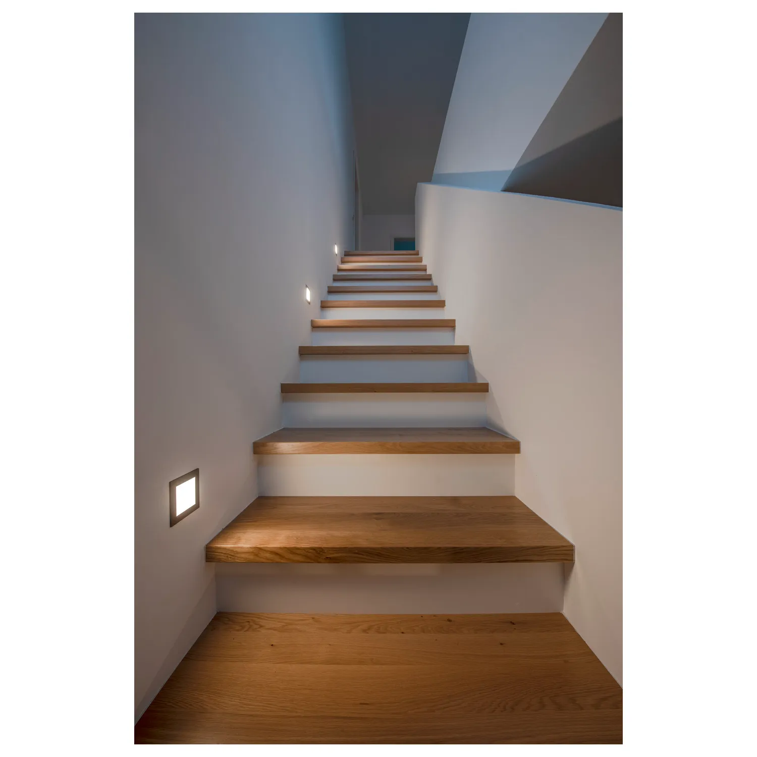 FRAME LED 230V BASIC, led indoor wandinbouwlamp, grijs, 2700K