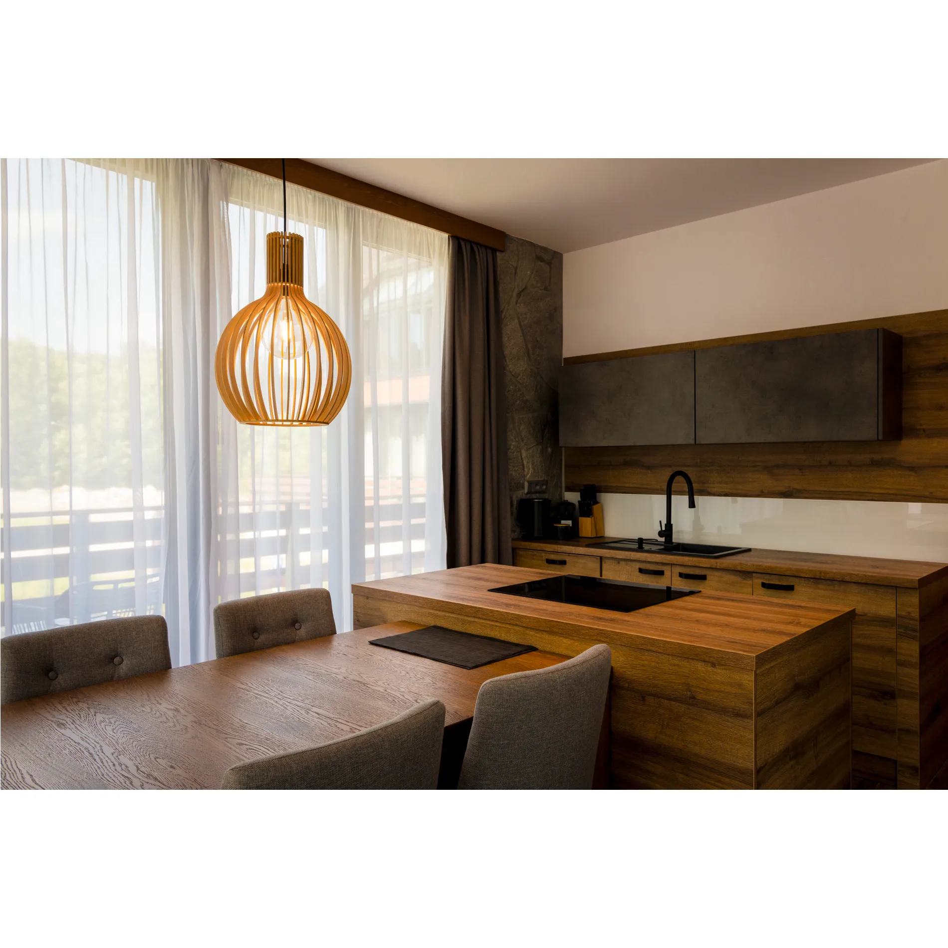 LED A19 Soft Cage, led lichtbron, E27, PHASE, 6W, 2200K